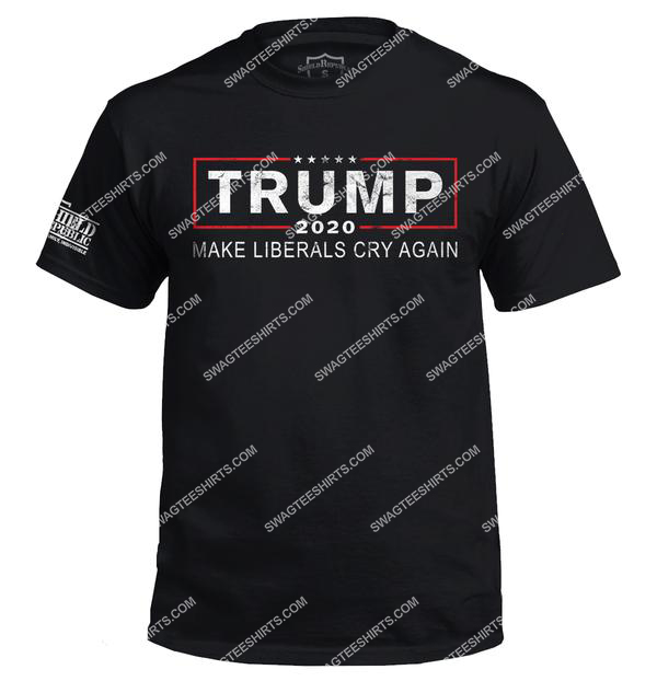 trump 2020 make liberals cry again political shirt 1