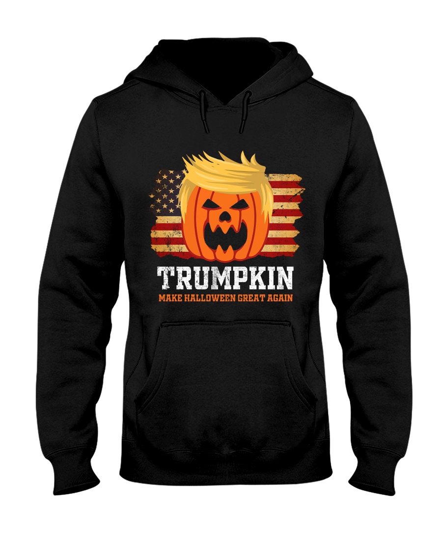 trumpkin make halloween great again hoodie