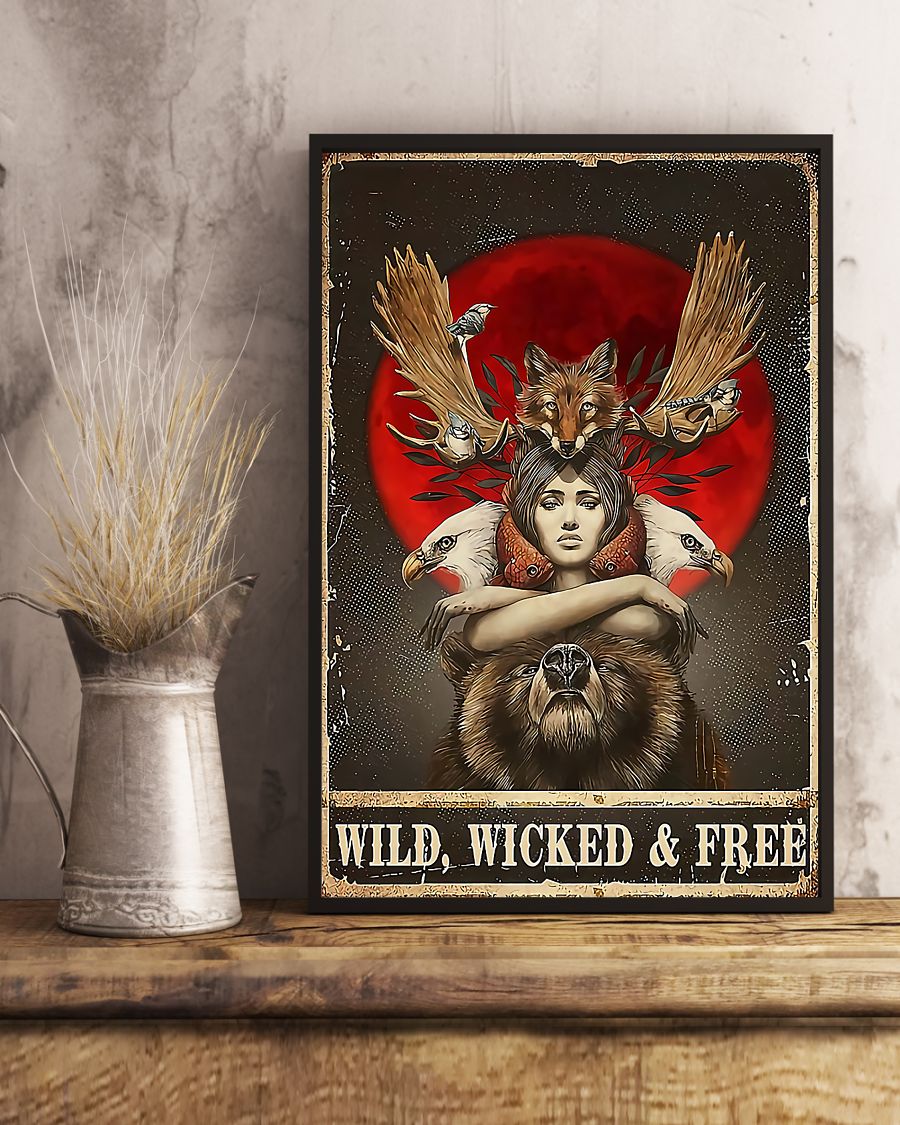 vintage wild wicked free poster 4