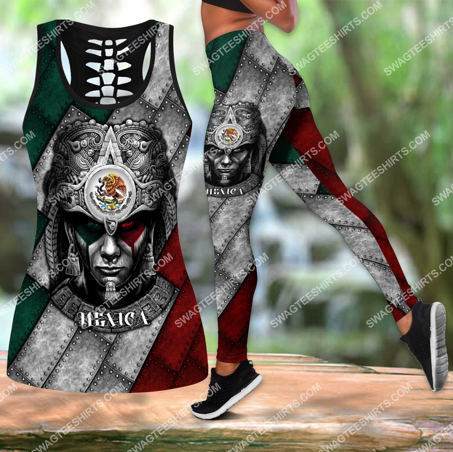 warrior mexica metal all over printed set sports outfit 3 - Copy (2)