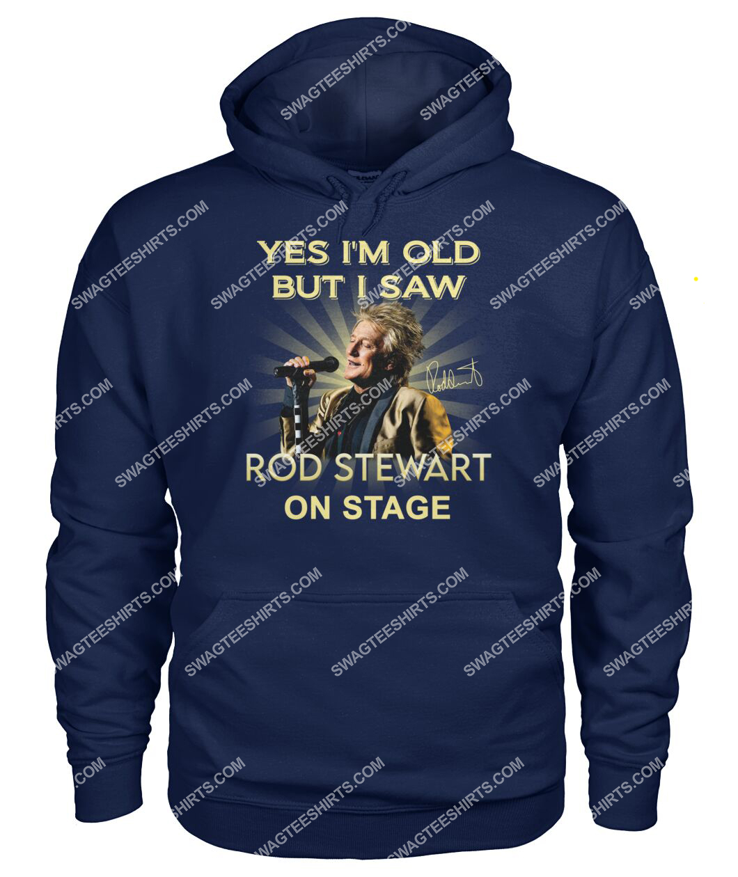 yes i am old but i saw rob stewart on stage vintage hoodie 1