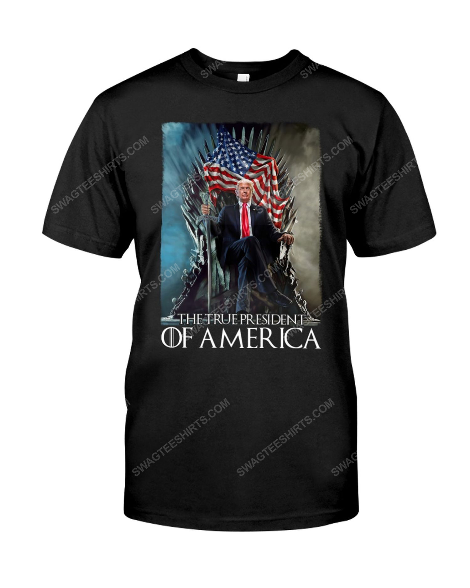Game of throne donald trump the true president of america tshirt