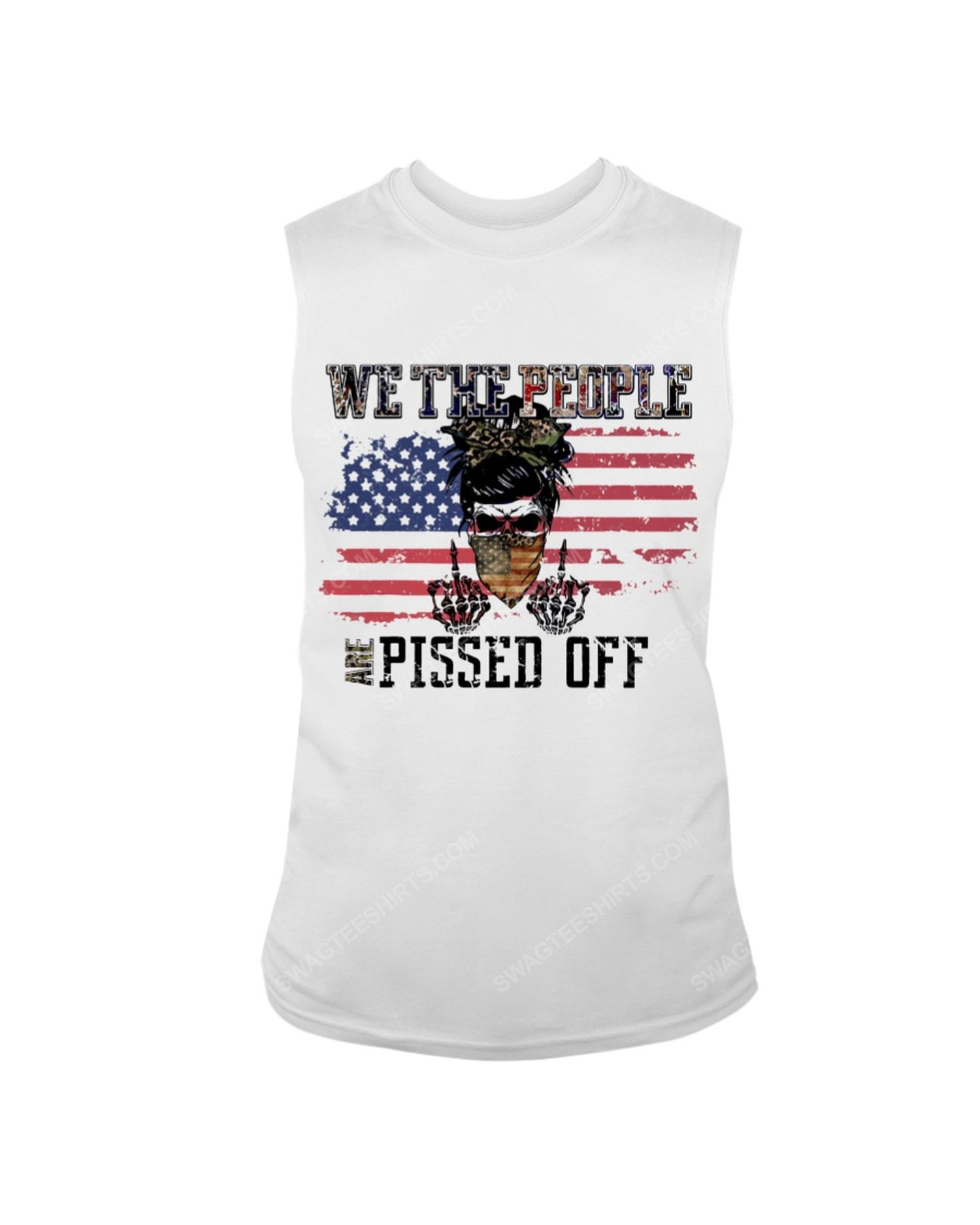 We the people are pissed off fight for democracy political tank top