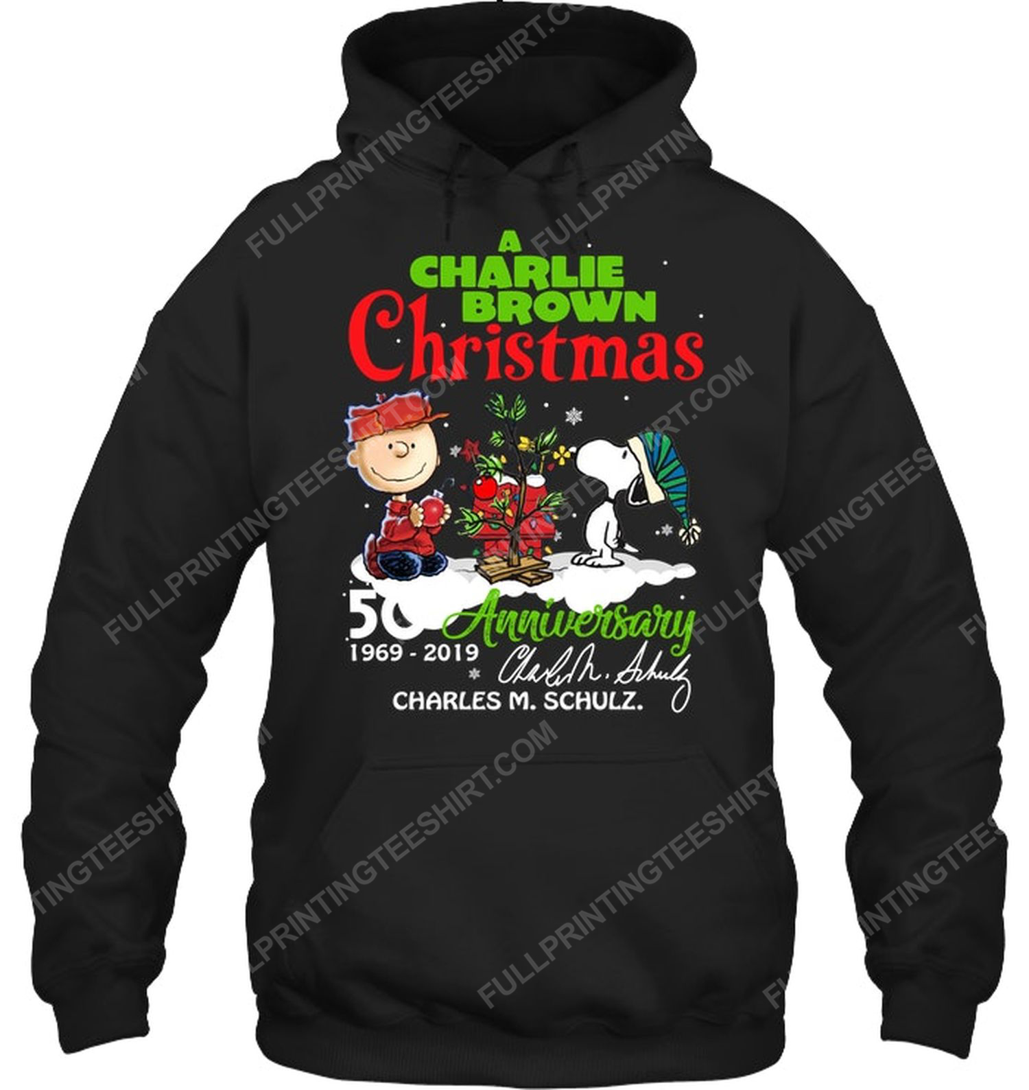 50th anniversary a charlie brown christmas hoodie