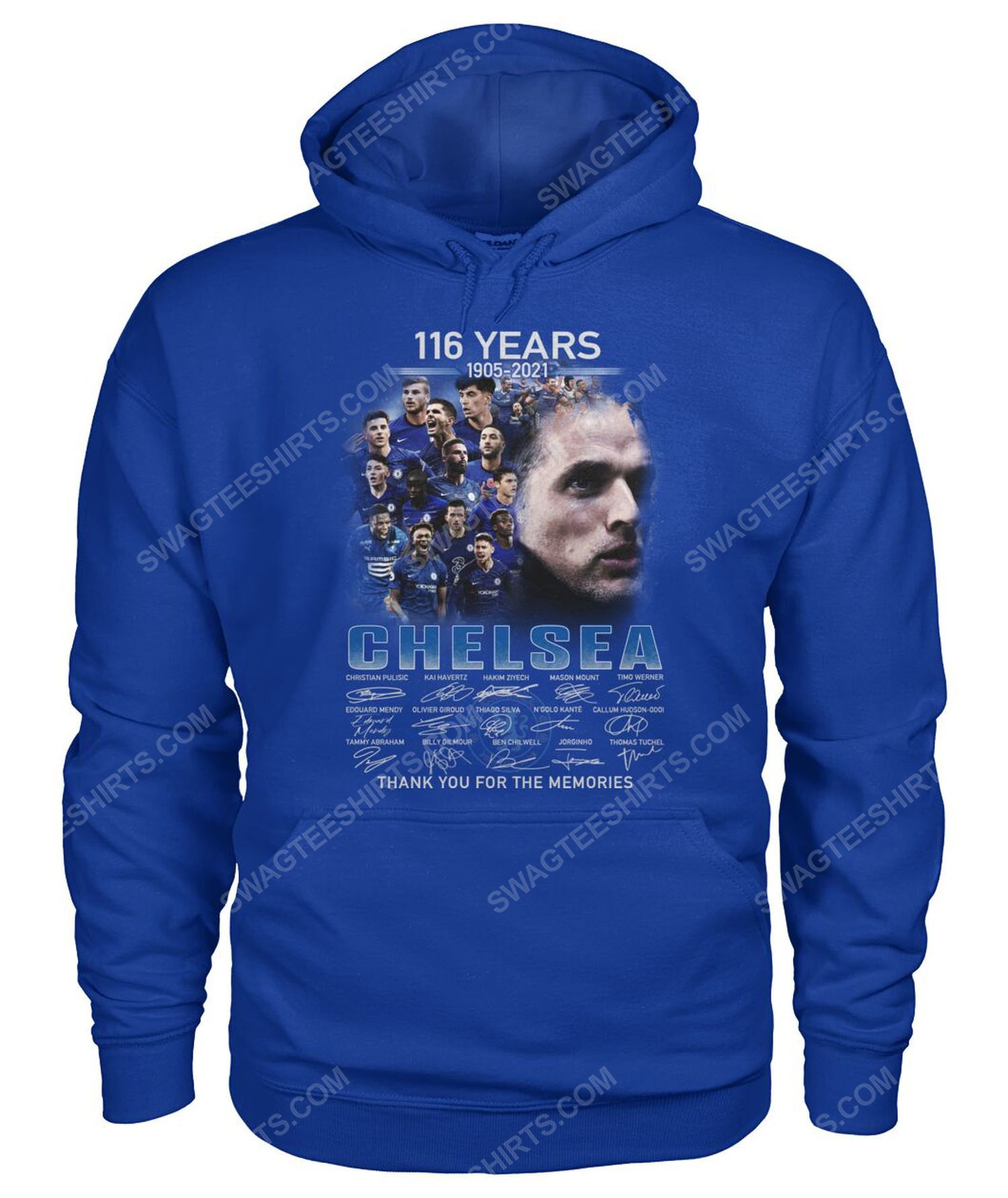 Chelsea fc thank you for the memories hoodie