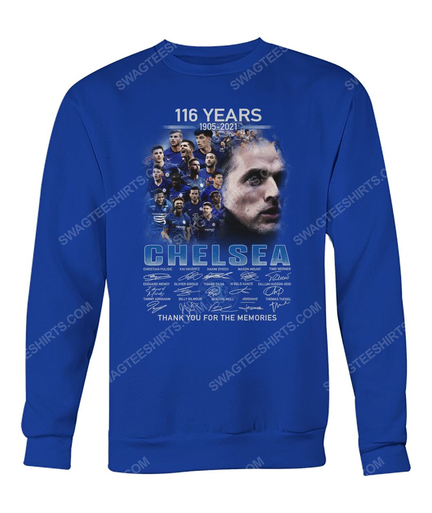 Chelsea fc thank you for the memories sweatshirt