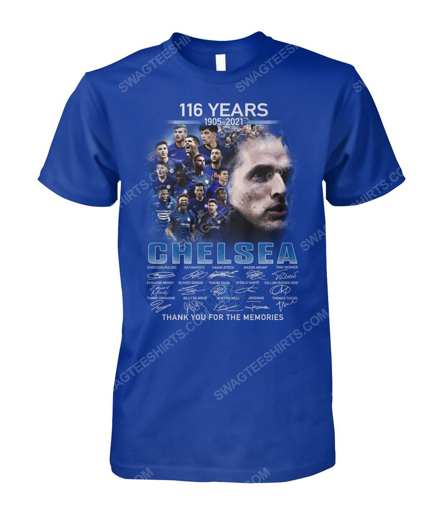 Chelsea fc thank you for the memories tshirt