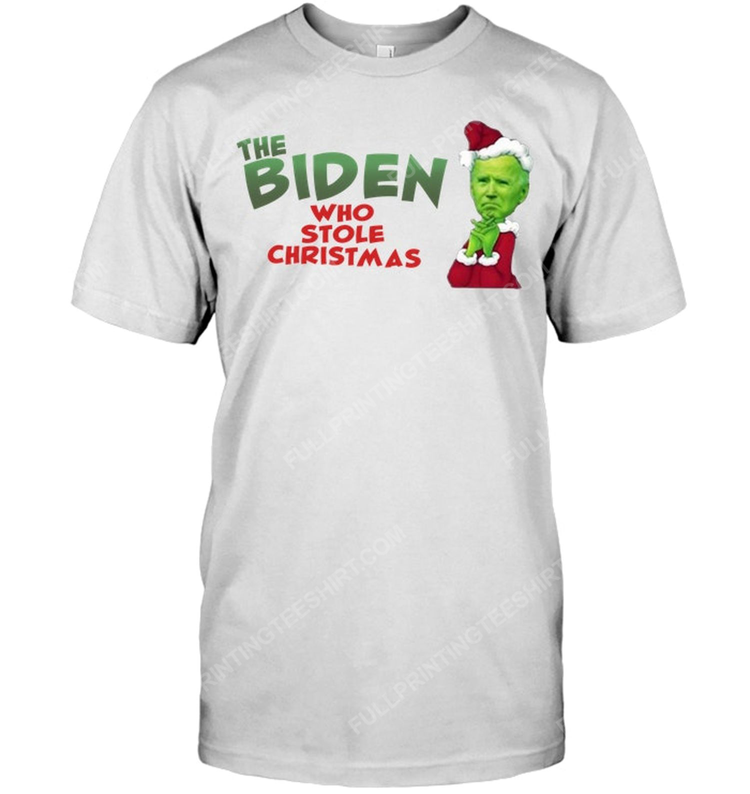 Christmas time the biden who stole christmas tshirt