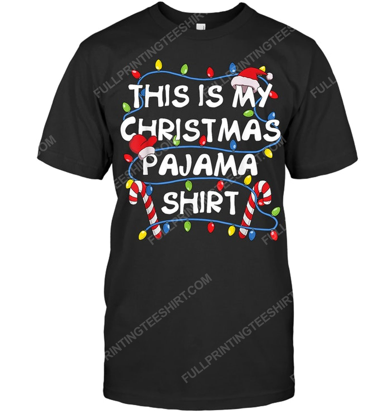 Christmas time this is my christmas pajama tshirt