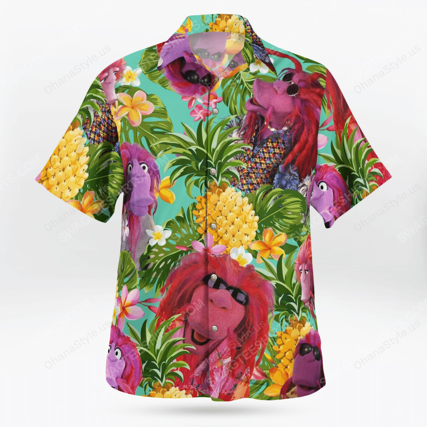 Clifford the big red dog hawaiian shirt 2