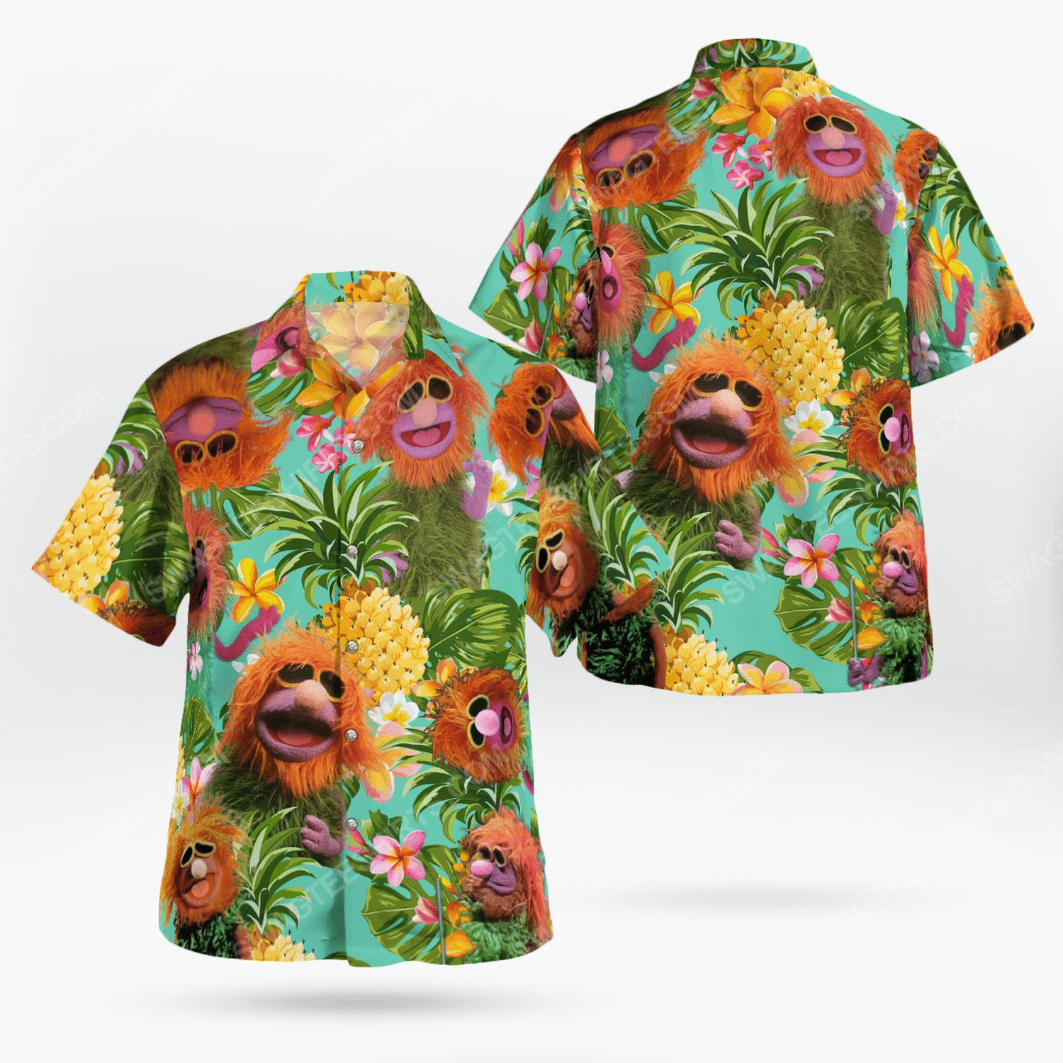 Mahna mahna the muppet show hawaiian shirt 1