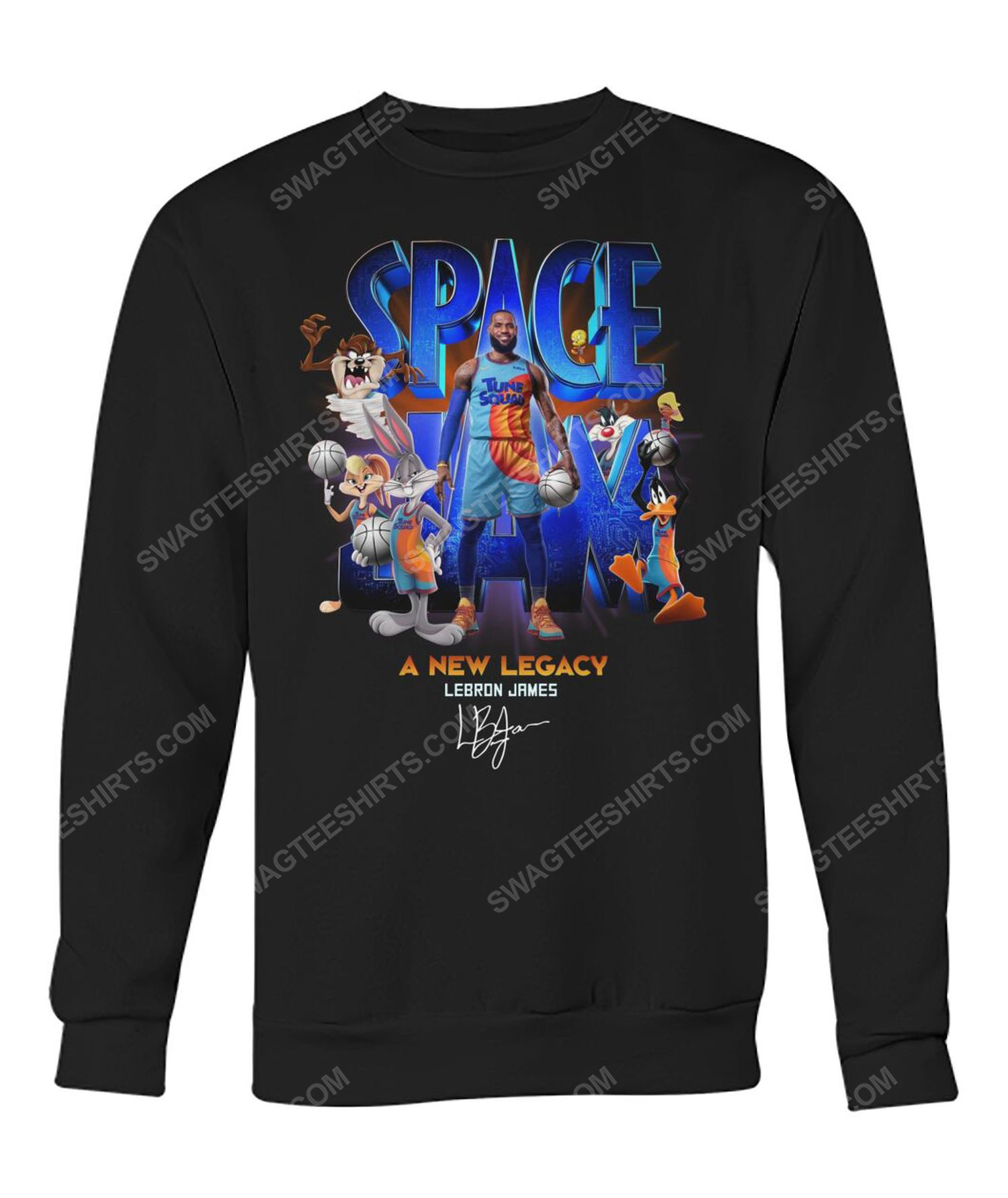 Space jam a new legacy lebron james sweatshirt