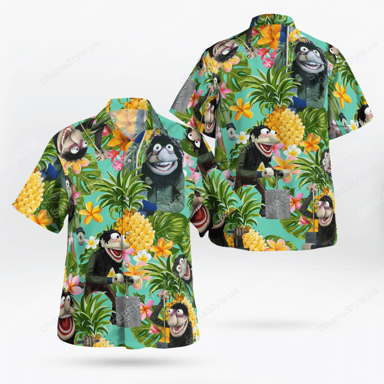 The muppet show crazy harry hawaiian shirt 1
