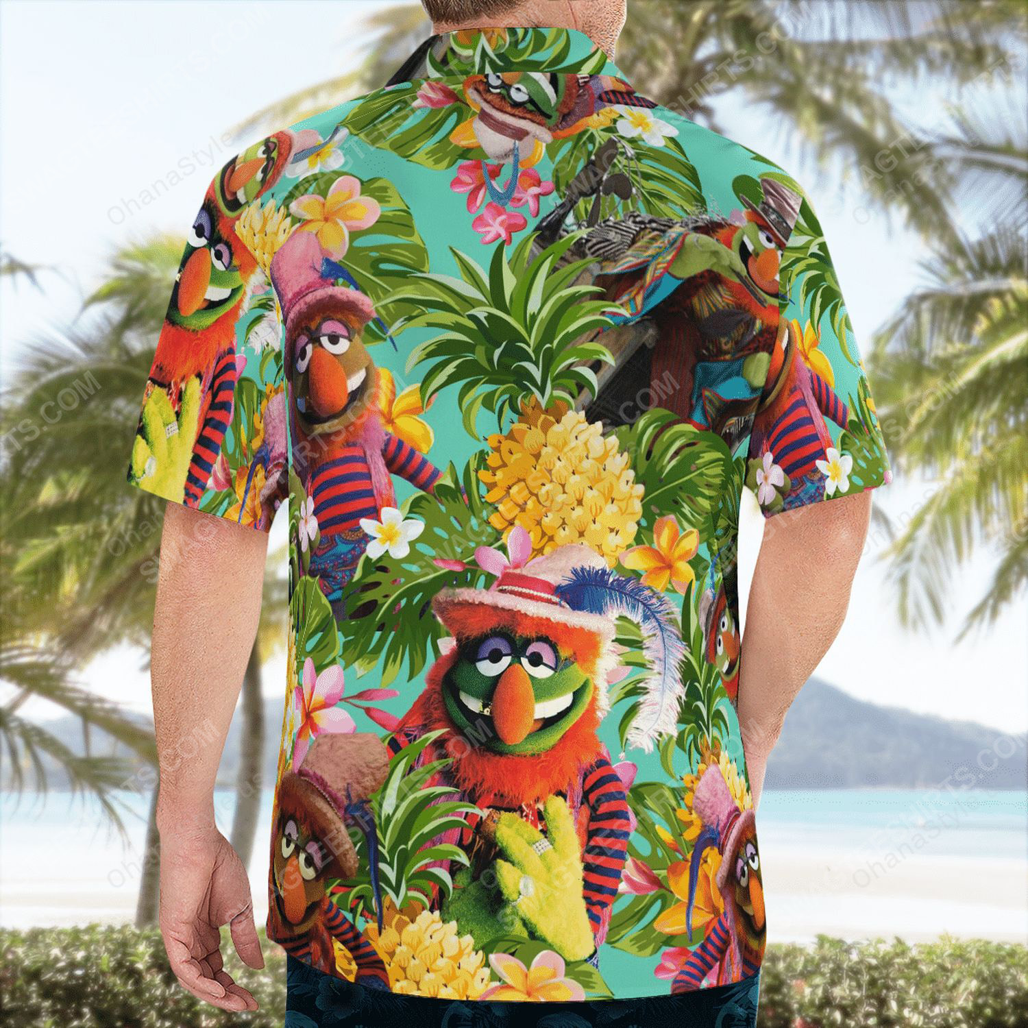 The muppet show dr teeth hawaiian shirt 4
