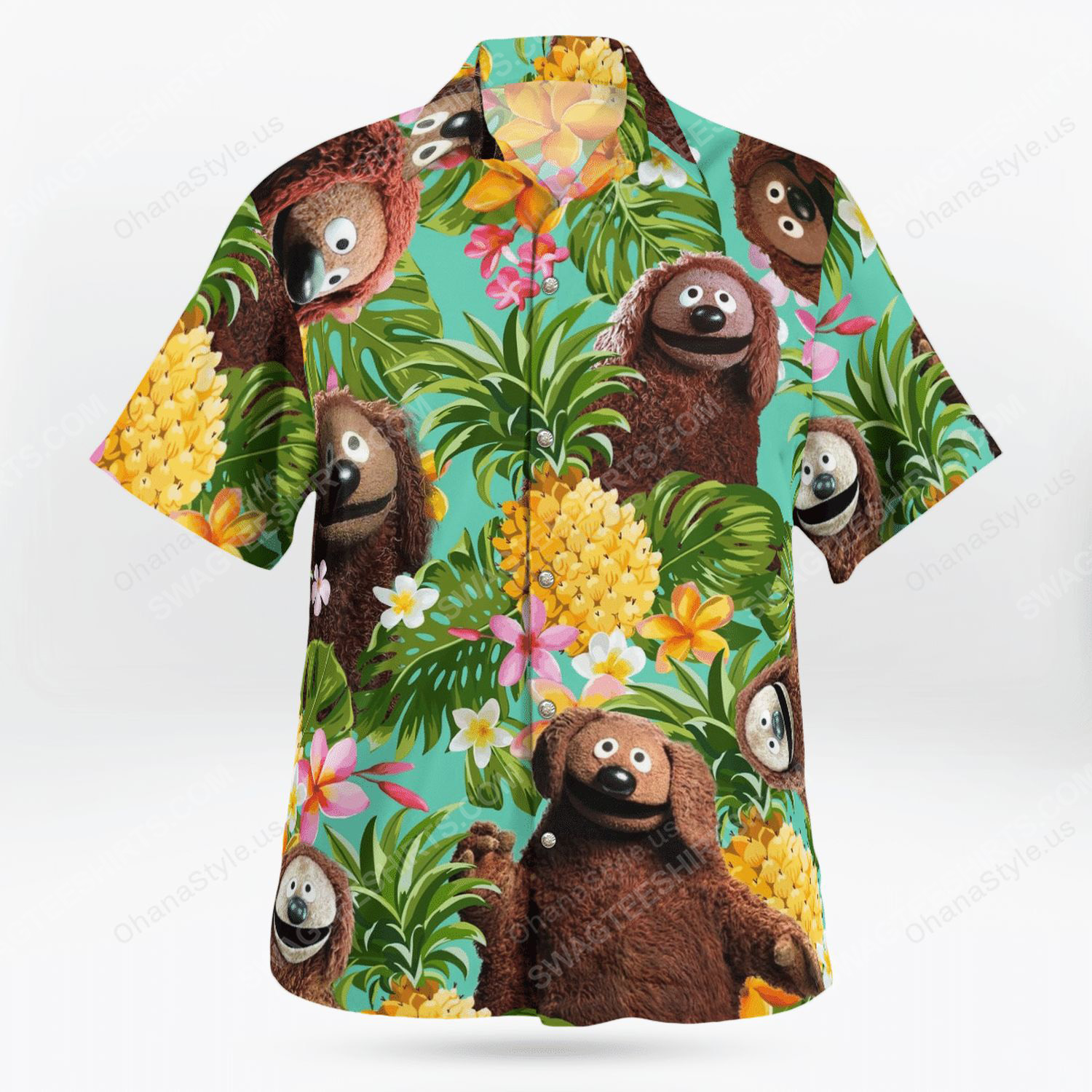 The muppet show rowlf the dog hawaiian shirt 2