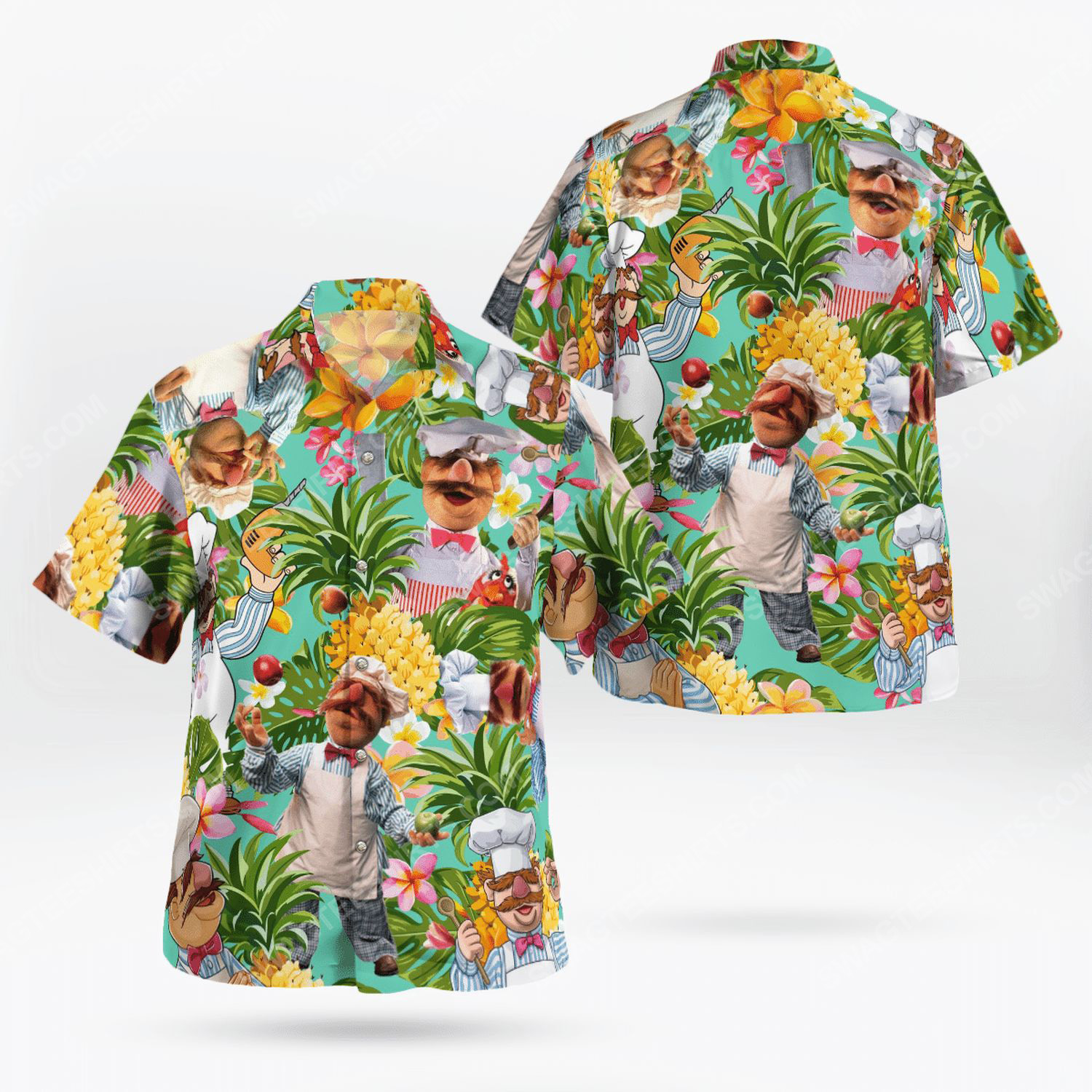The muppet show swedish chef hawaiian shirt 1