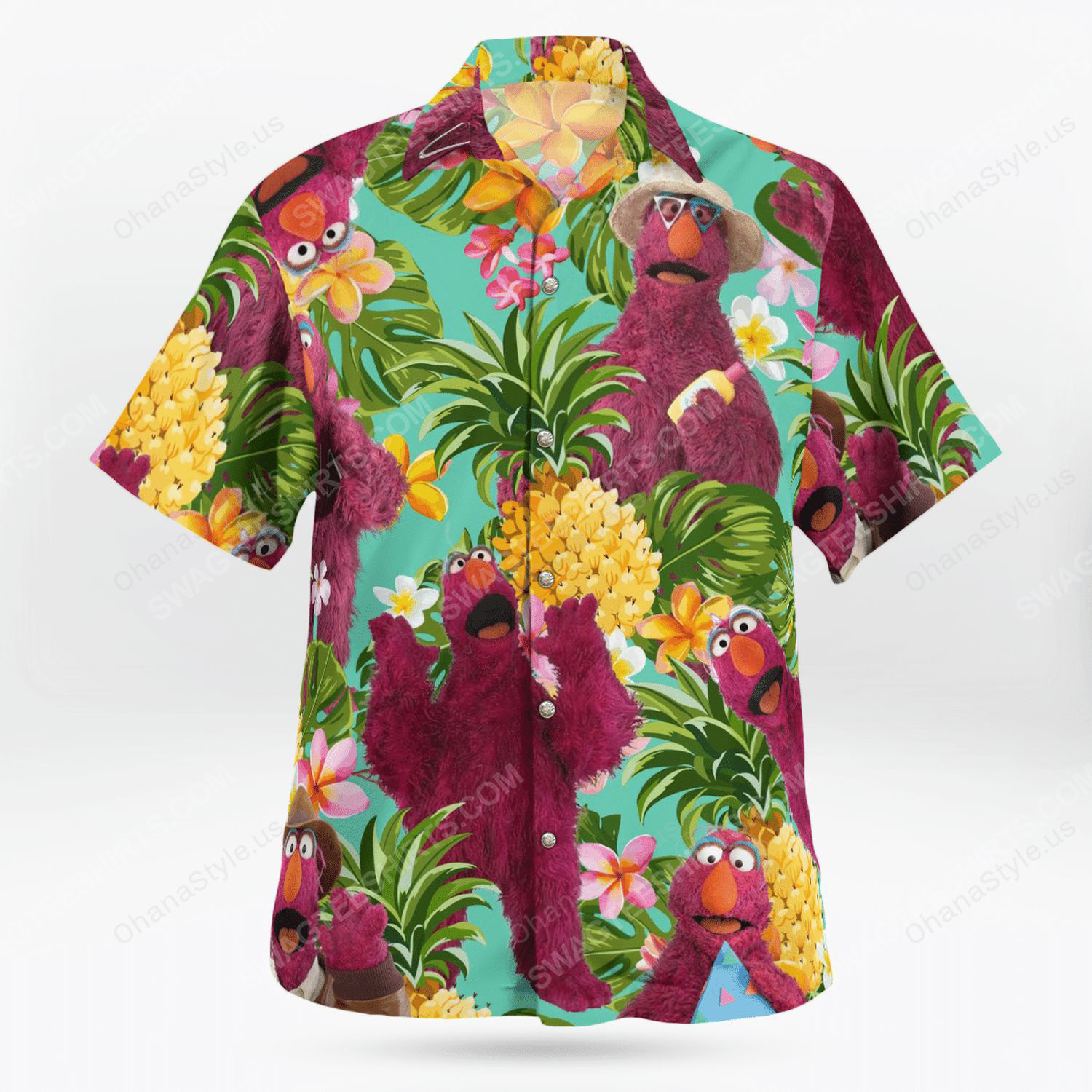 The muppet show telly monster hawaiian shirt 2