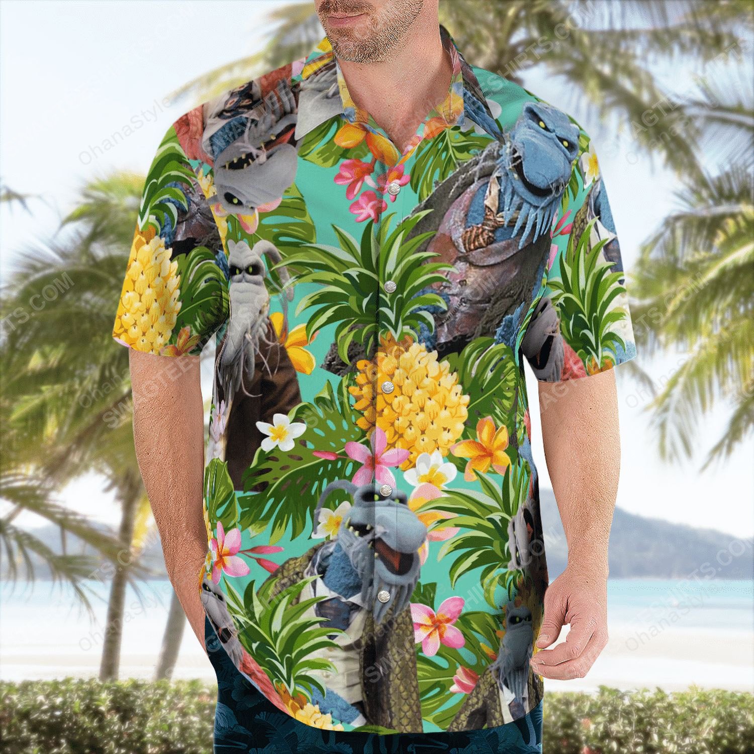 The muppet show uncle deadly hawaiian shirt 3