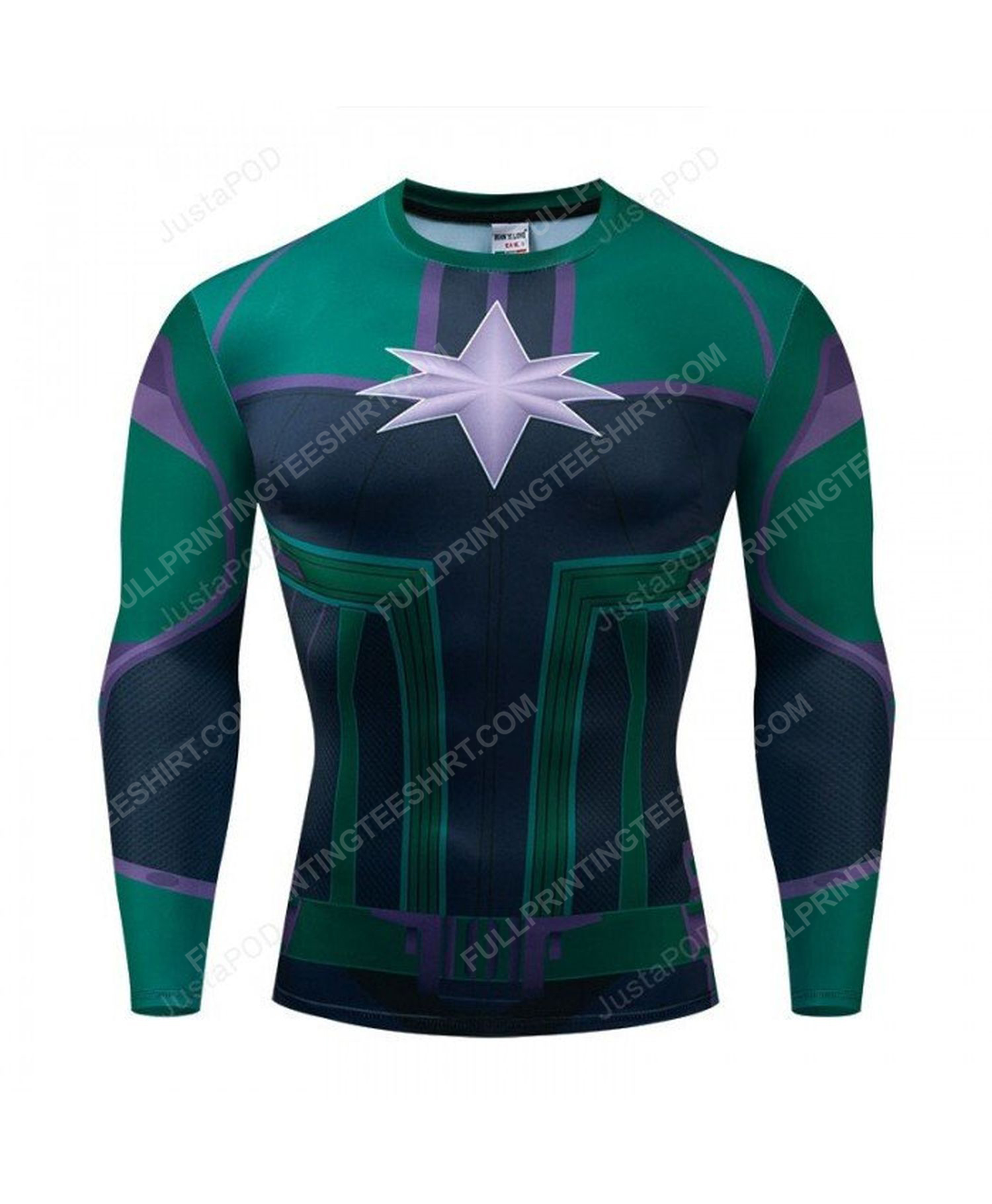The avengers captain marvel full print ugly christmas sweater