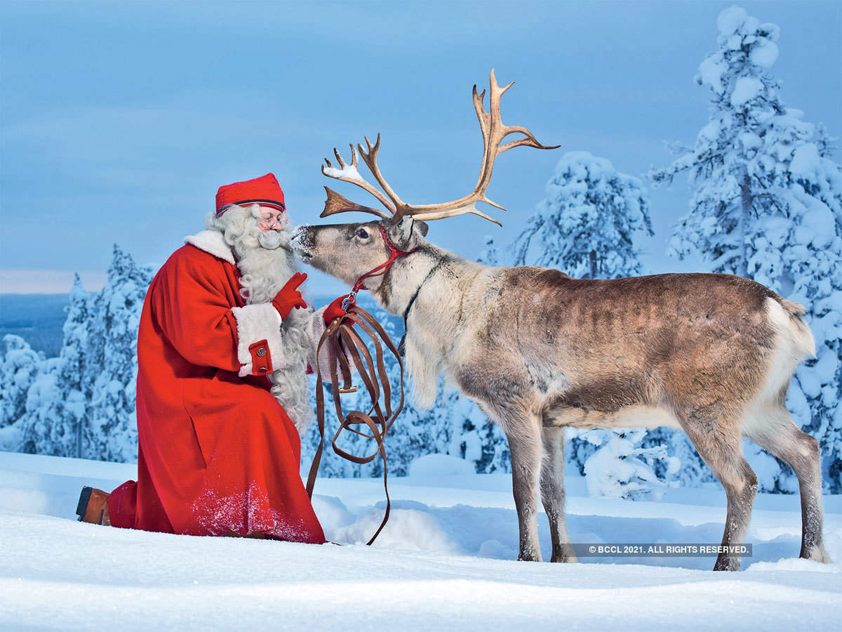 What's in Santa's hometown?