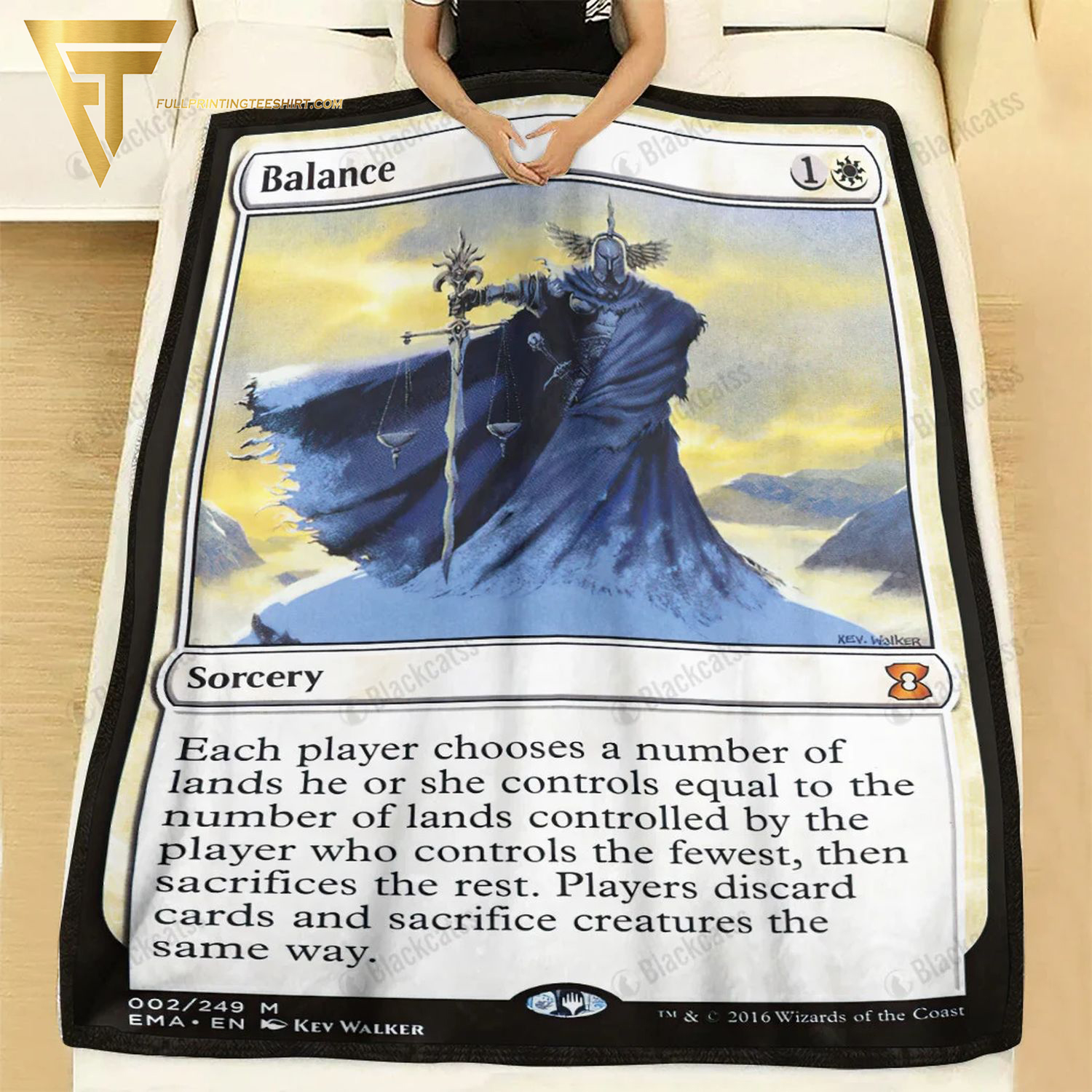 Game Magic The Gathering Balance All Over Print Blanket