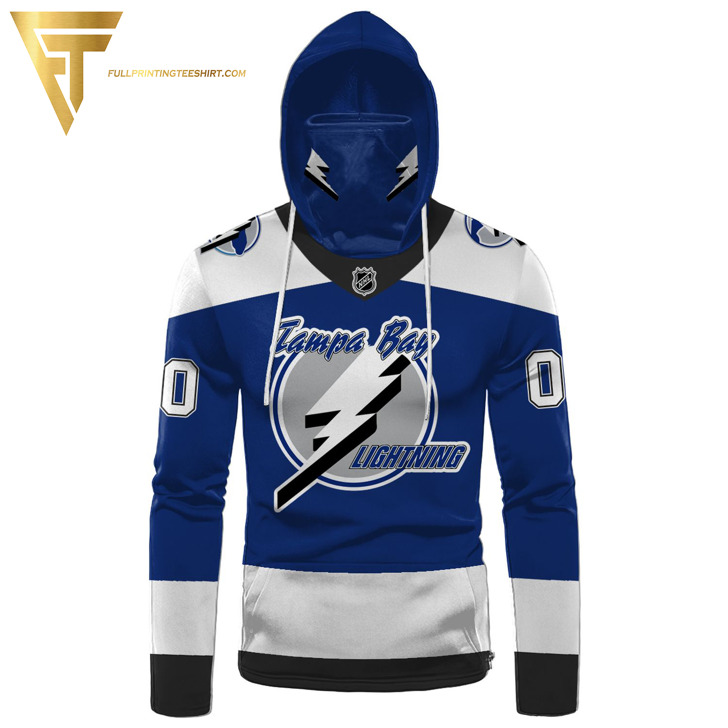 Custom National Hockey League Tampa Bay Lightning Full Print Shirt