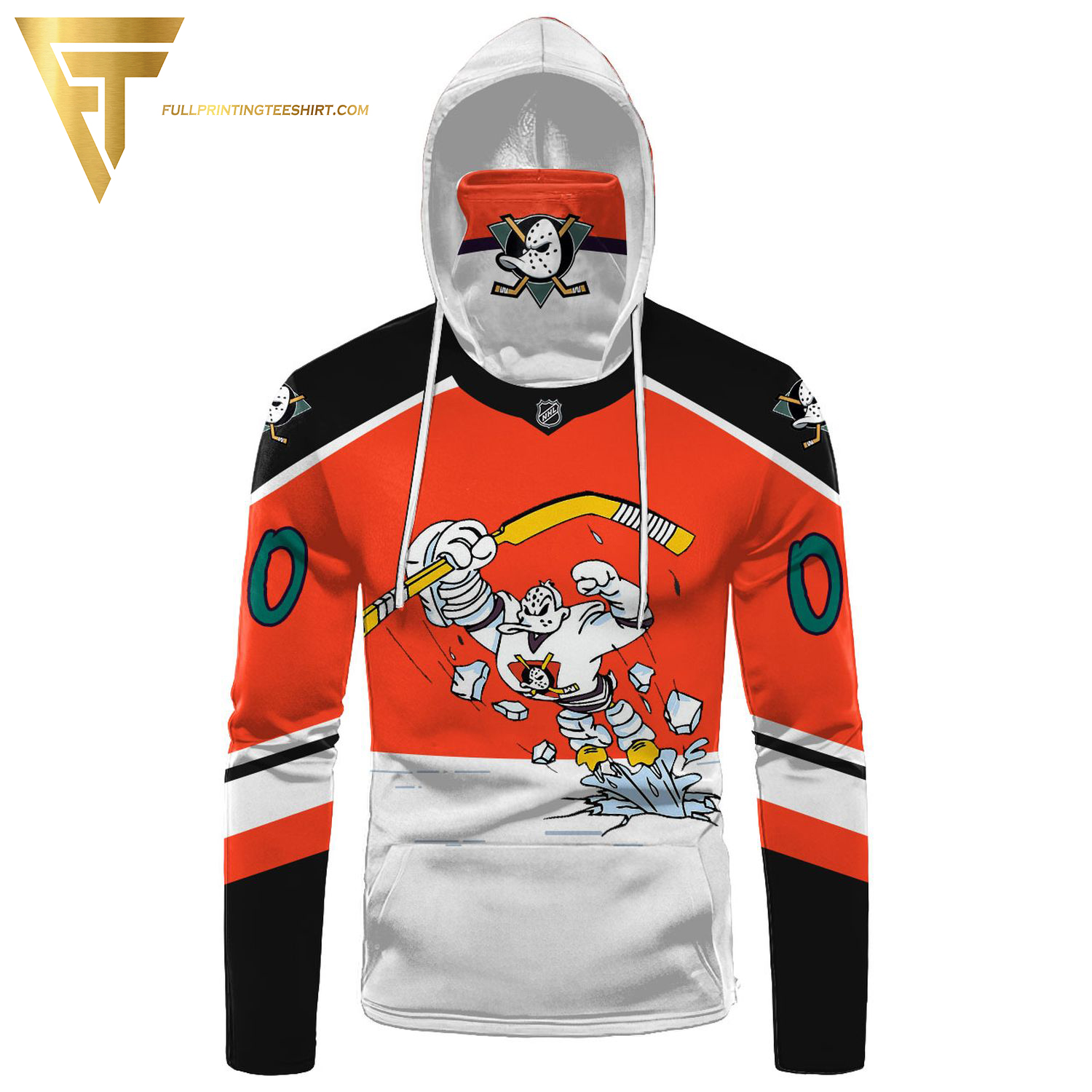 Custom The Anaheim Ducks NHL Full Print Shirt
