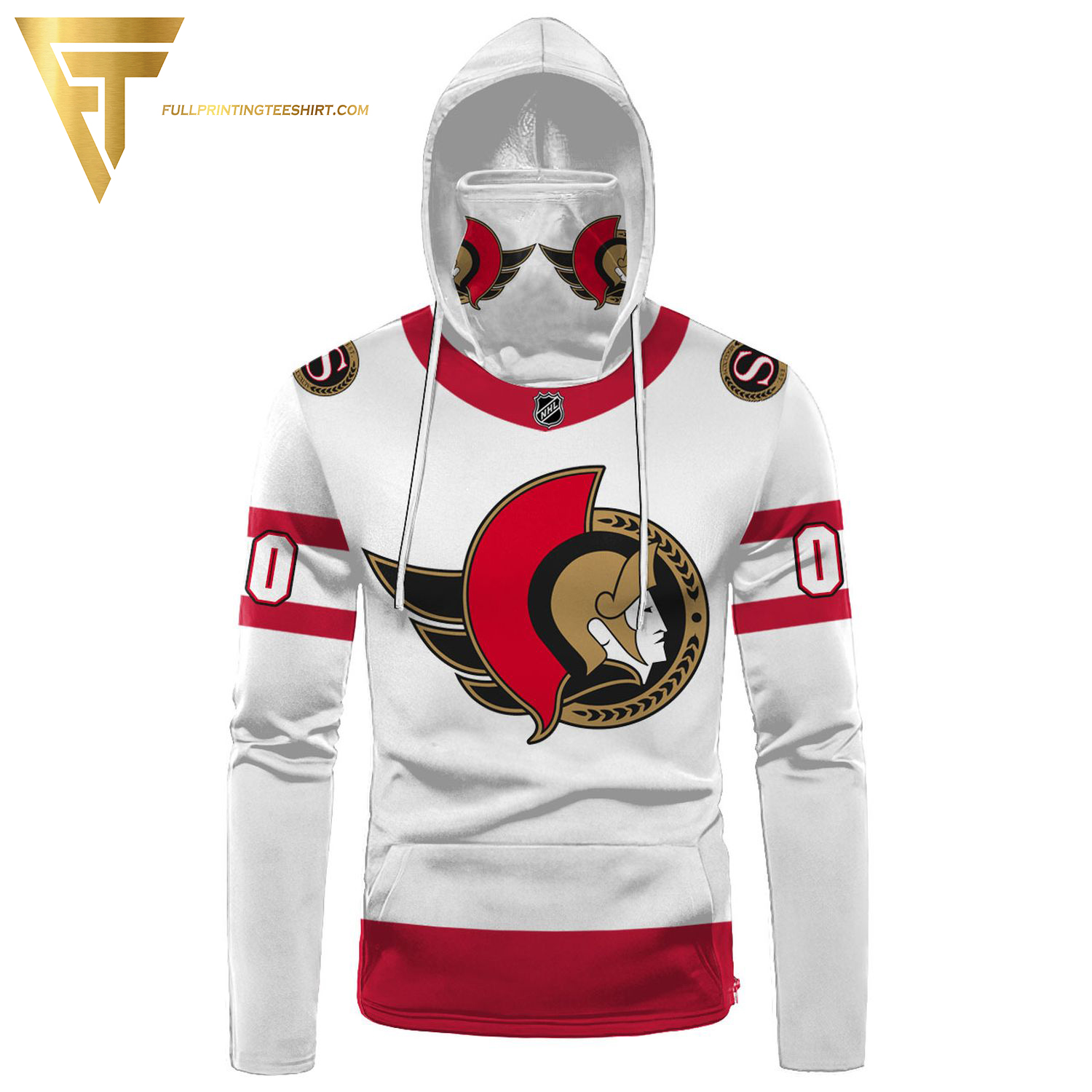 Custom The Ottawa Senators NHL Full Print Shirt