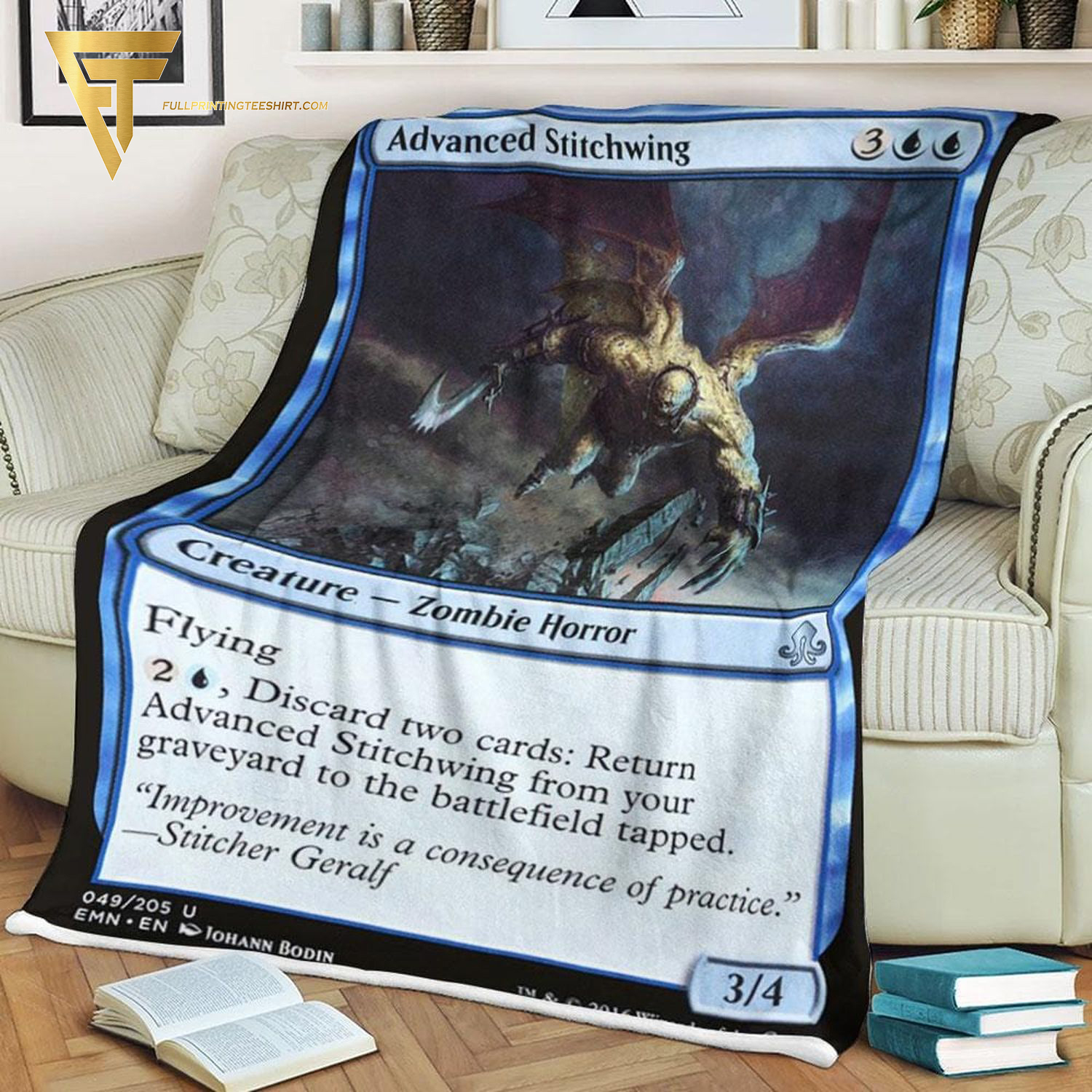 Game Magic The Gathering Advanced Stitchwing Blanket