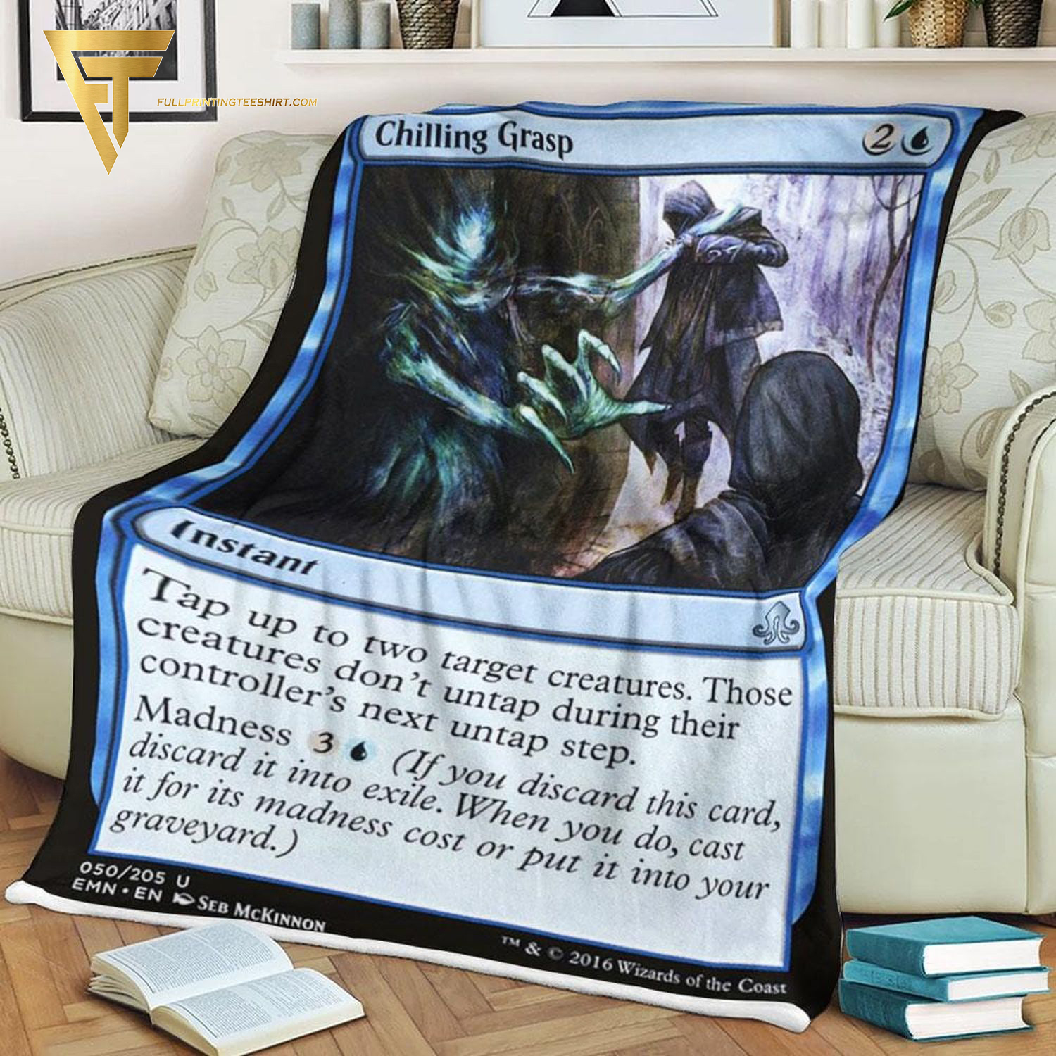 Game Magic The Gathering Chilling Grasp Blanket