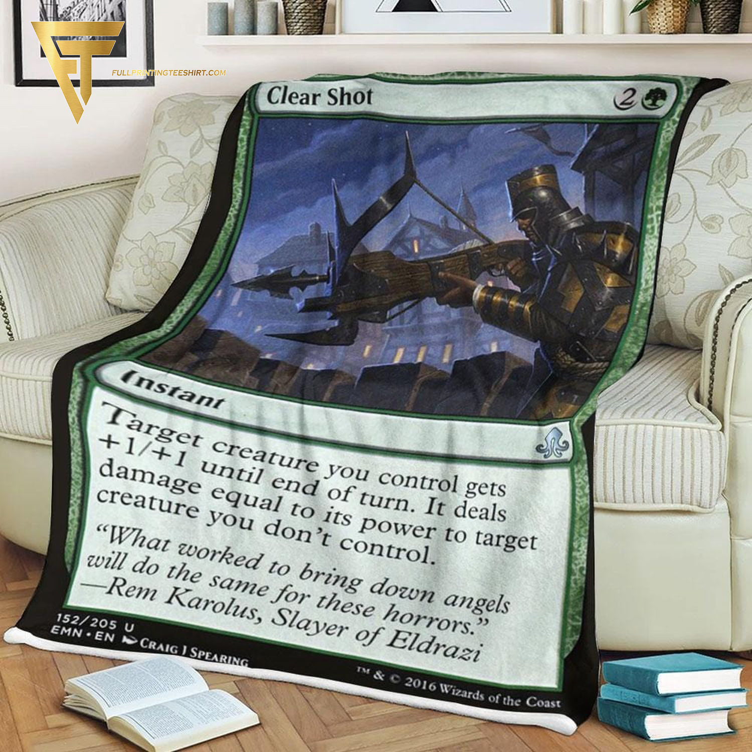 Game Magic The Gathering Clear Shot Blanket