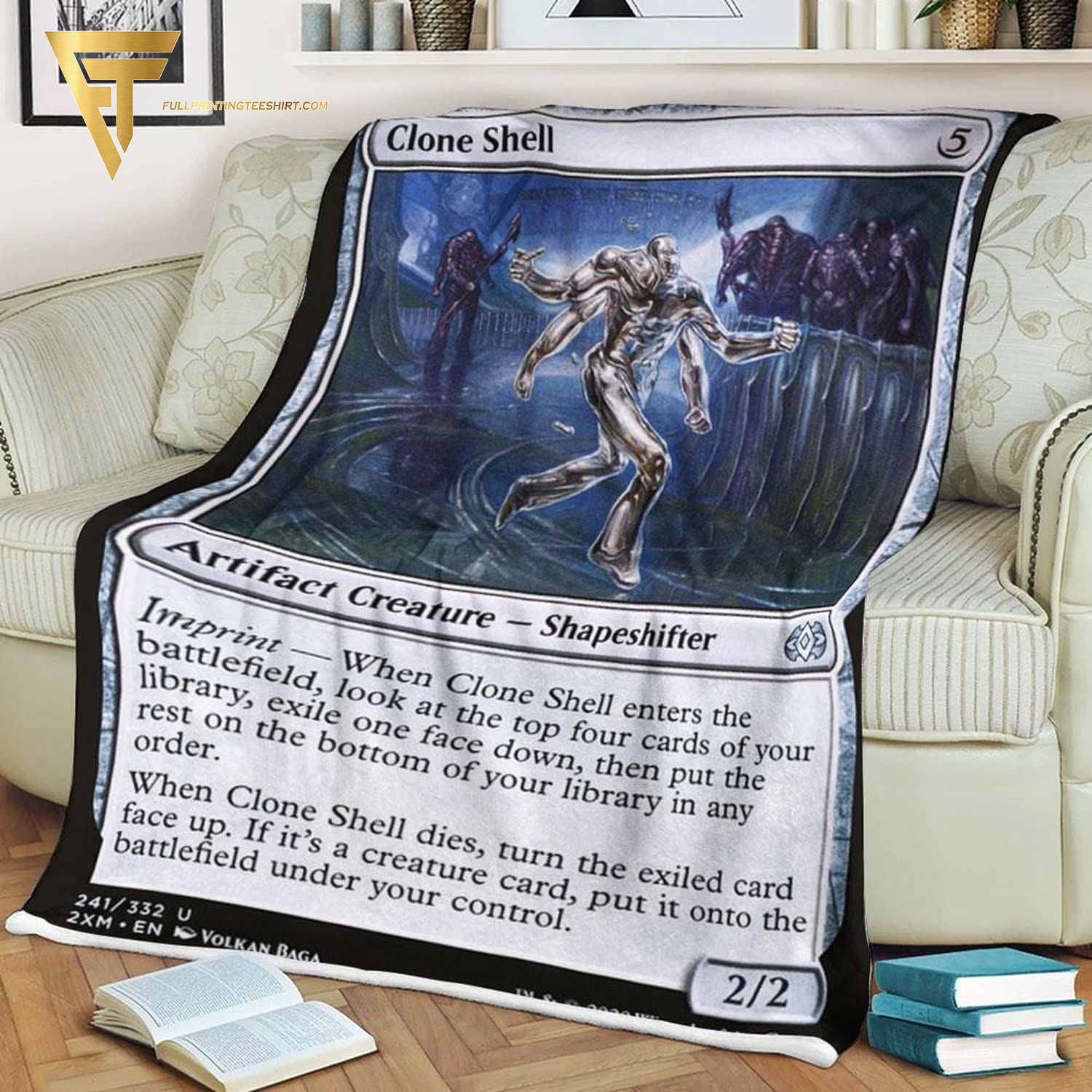 Game Magic The Gathering Clone Shell Blanket
