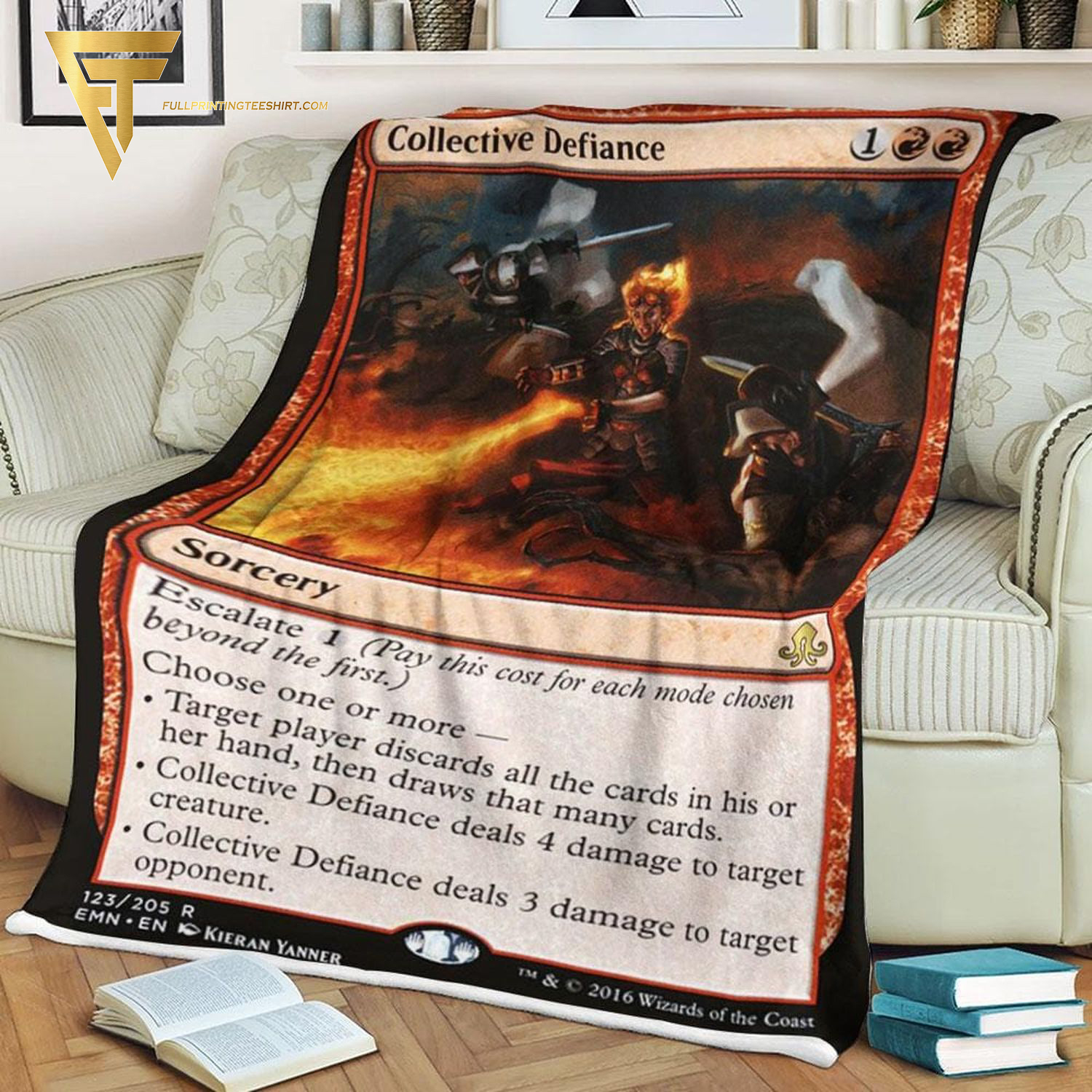 Game Magic The Gathering Collective Defiance Blanket