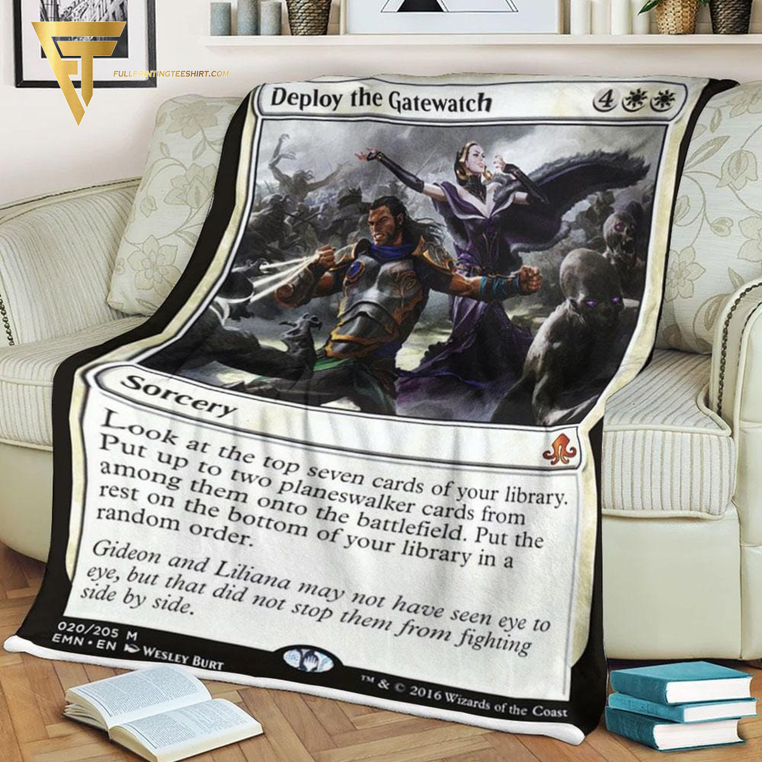Game Magic The Gathering Deploy The Gatewatch Blanket