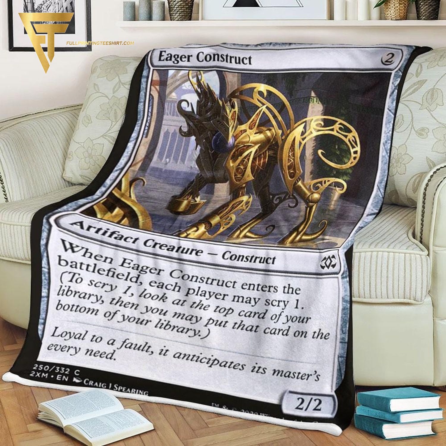 Game Magic The Gathering Eager Construct Blanket
