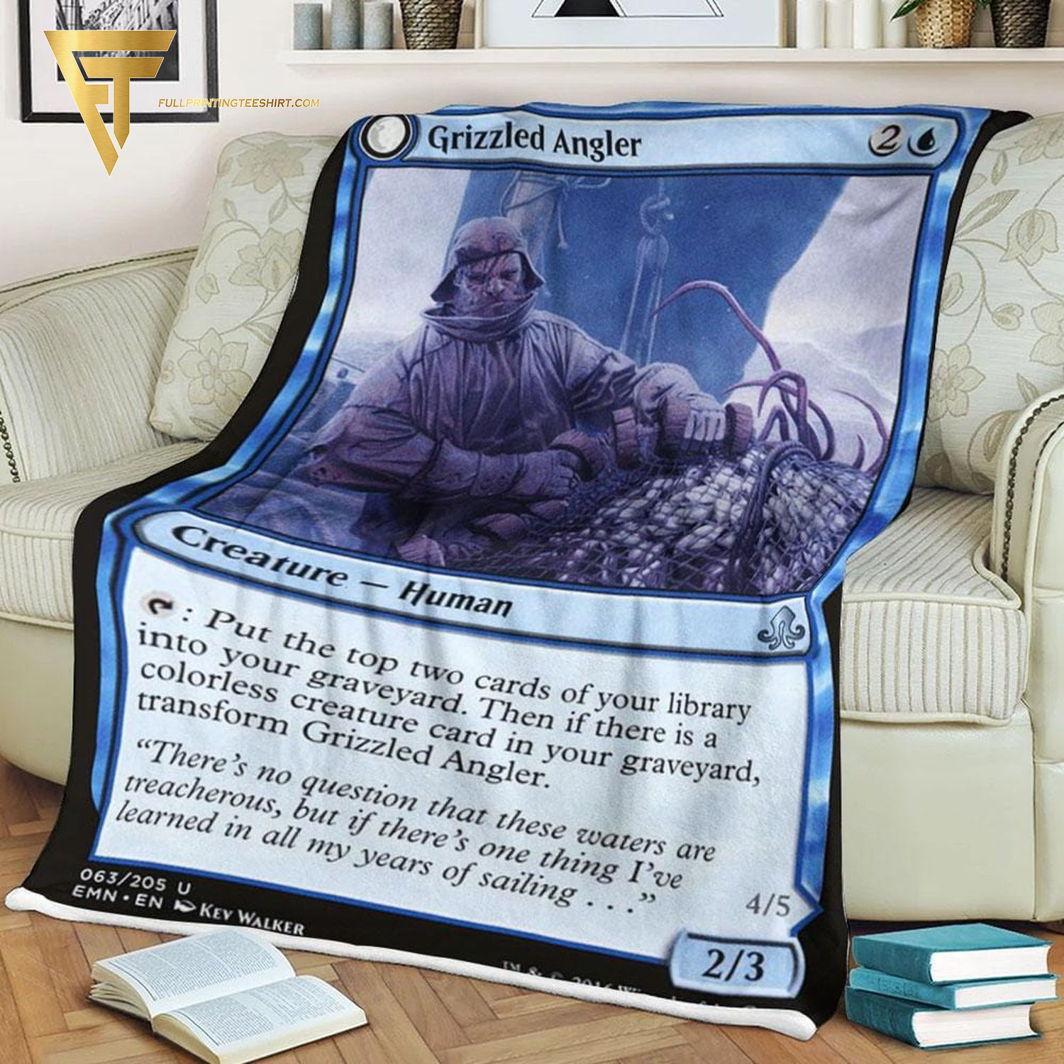 Game Magic The Gathering Grizzled Angler Blanket