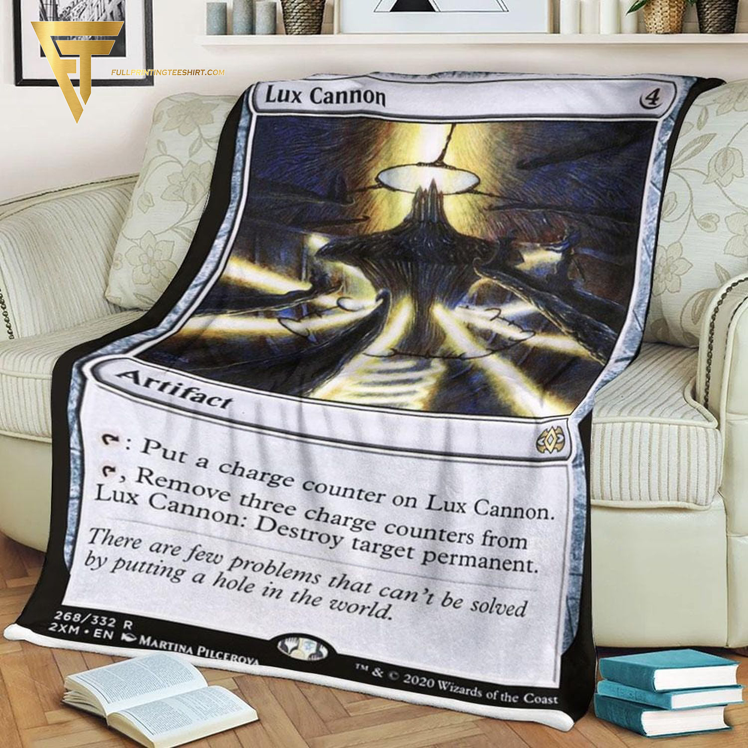 Game Magic The Gathering Lux Cannon Blanket
