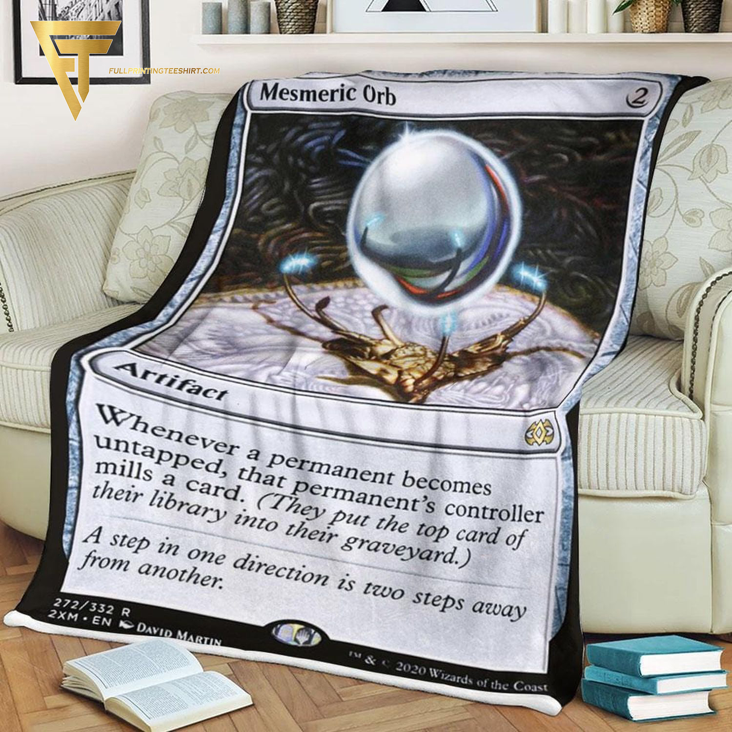 Game Magic The Gathering Mesmeric Orb Blanket