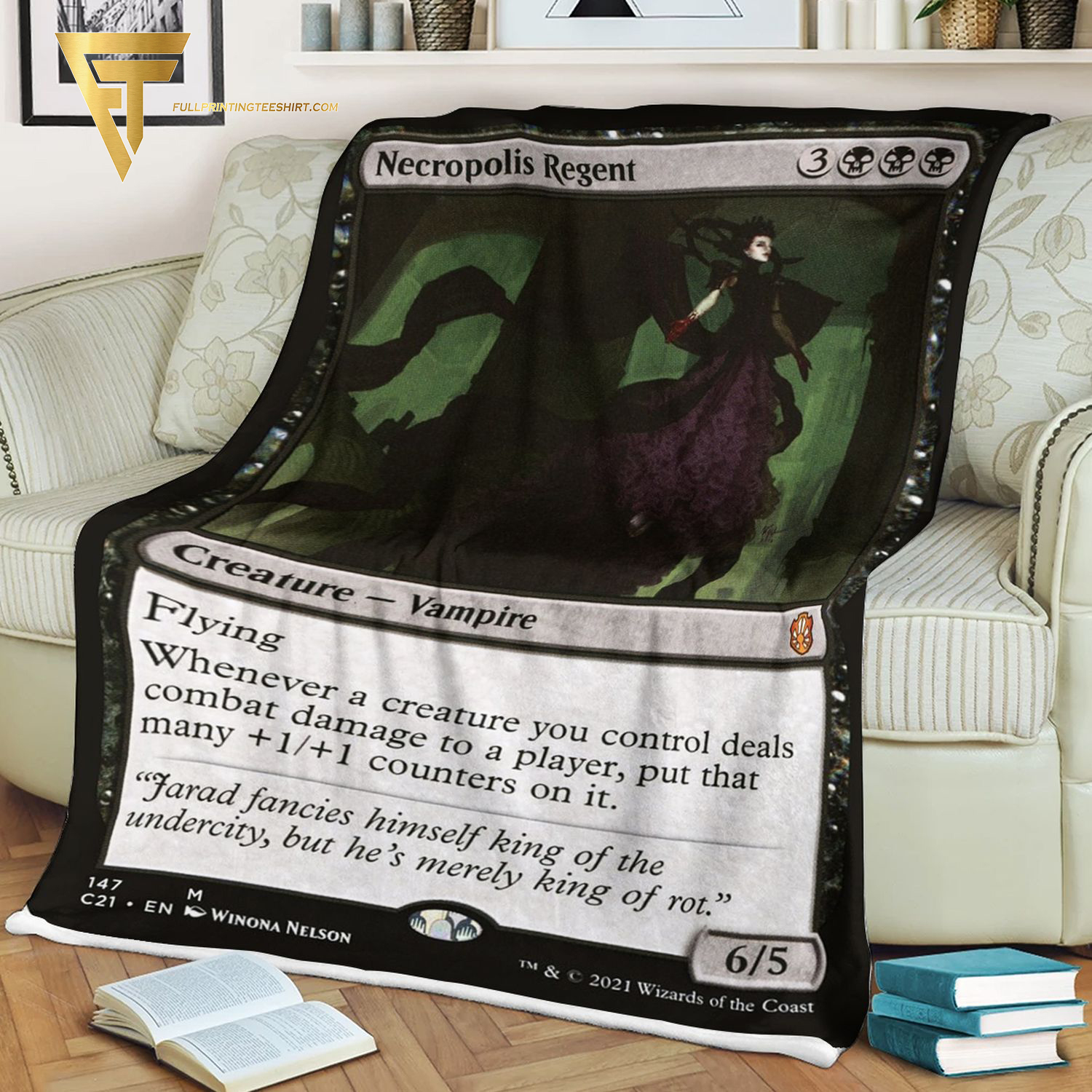 Game Magic The Gathering Necropolis Regent Blanket