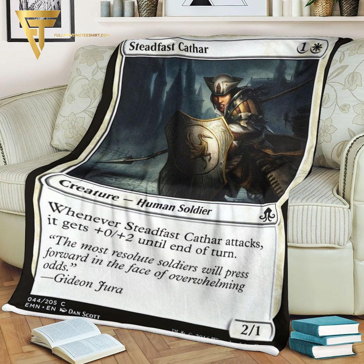 Game Magic The Gathering Steadfast Cathar Blanket