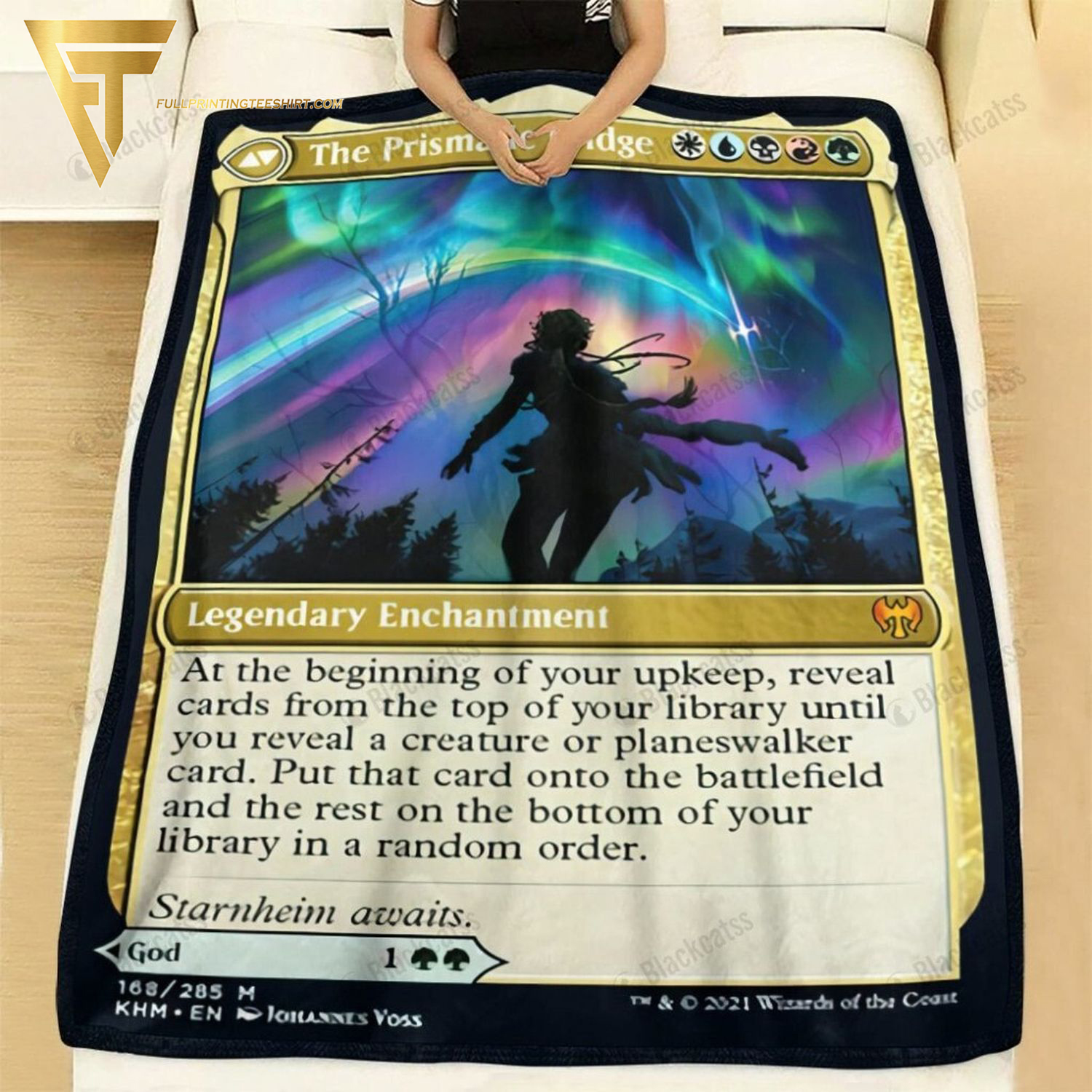 Game Magic The Gathering The Prismatic Bridge All Over Print Blanket