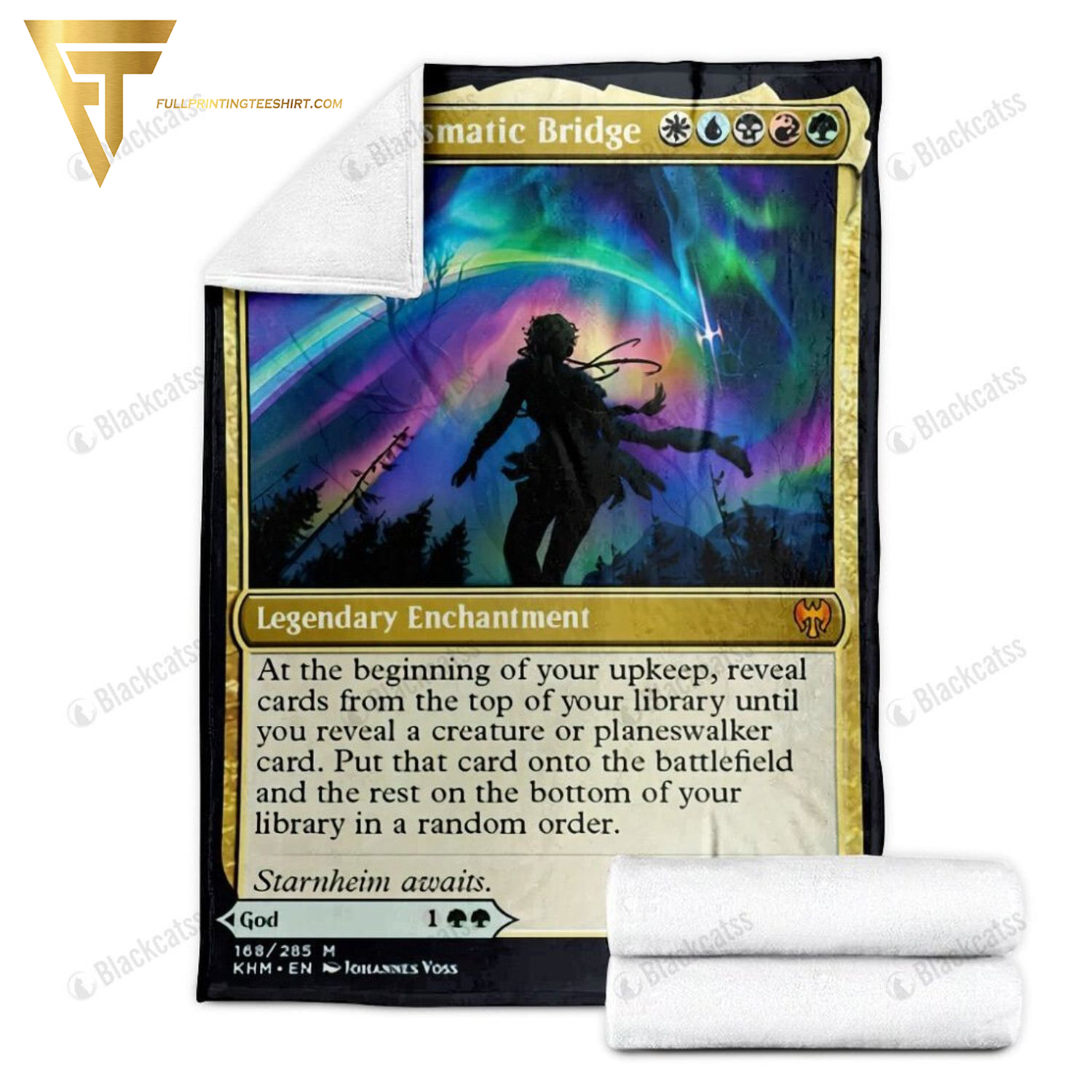 Game Magic The Gathering The Prismatic Bridge All Over Print Blanket