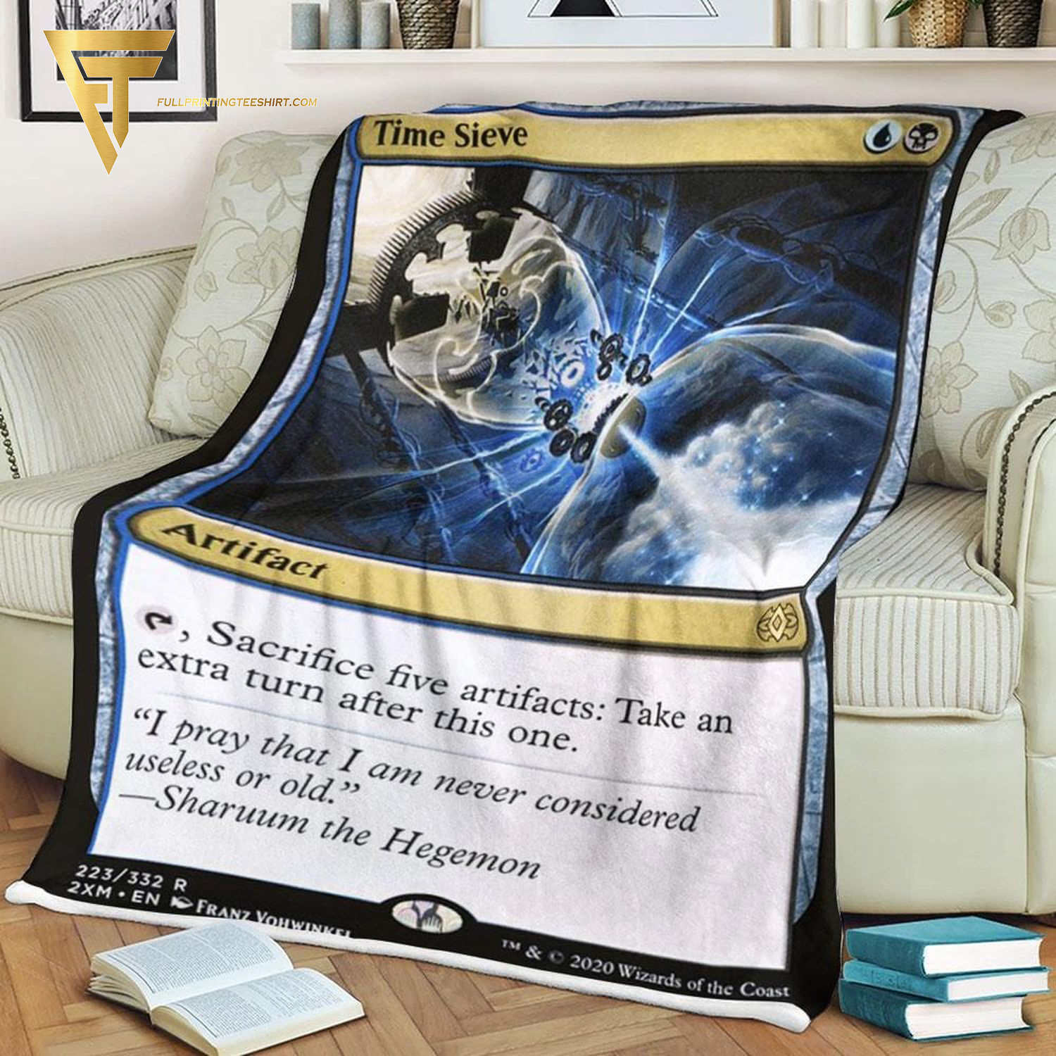 Game Magic The Gathering Time Sieve Blanket