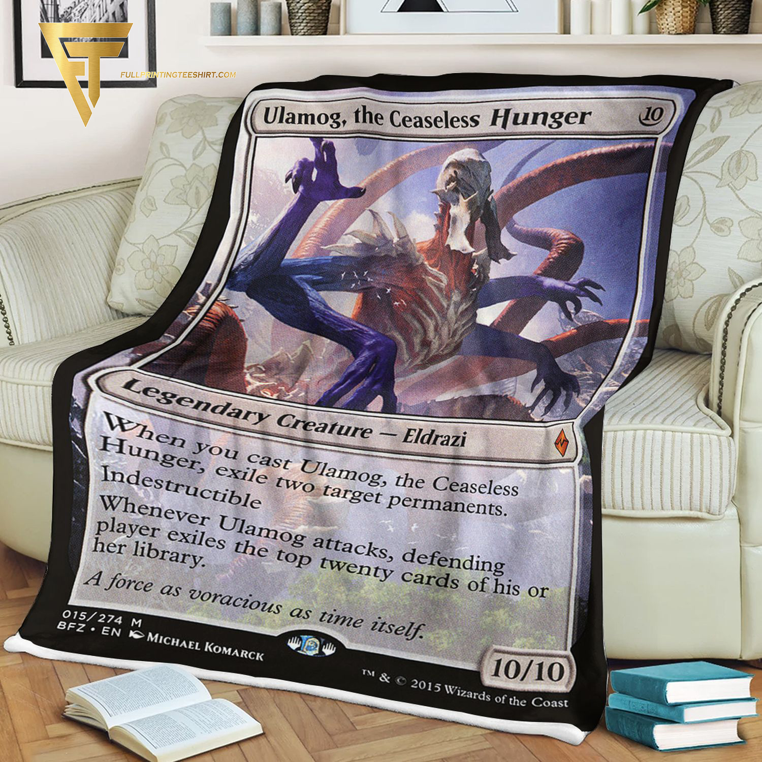 Game Magic The Gathering Ulamog The Ceaseless Hunger Blanket