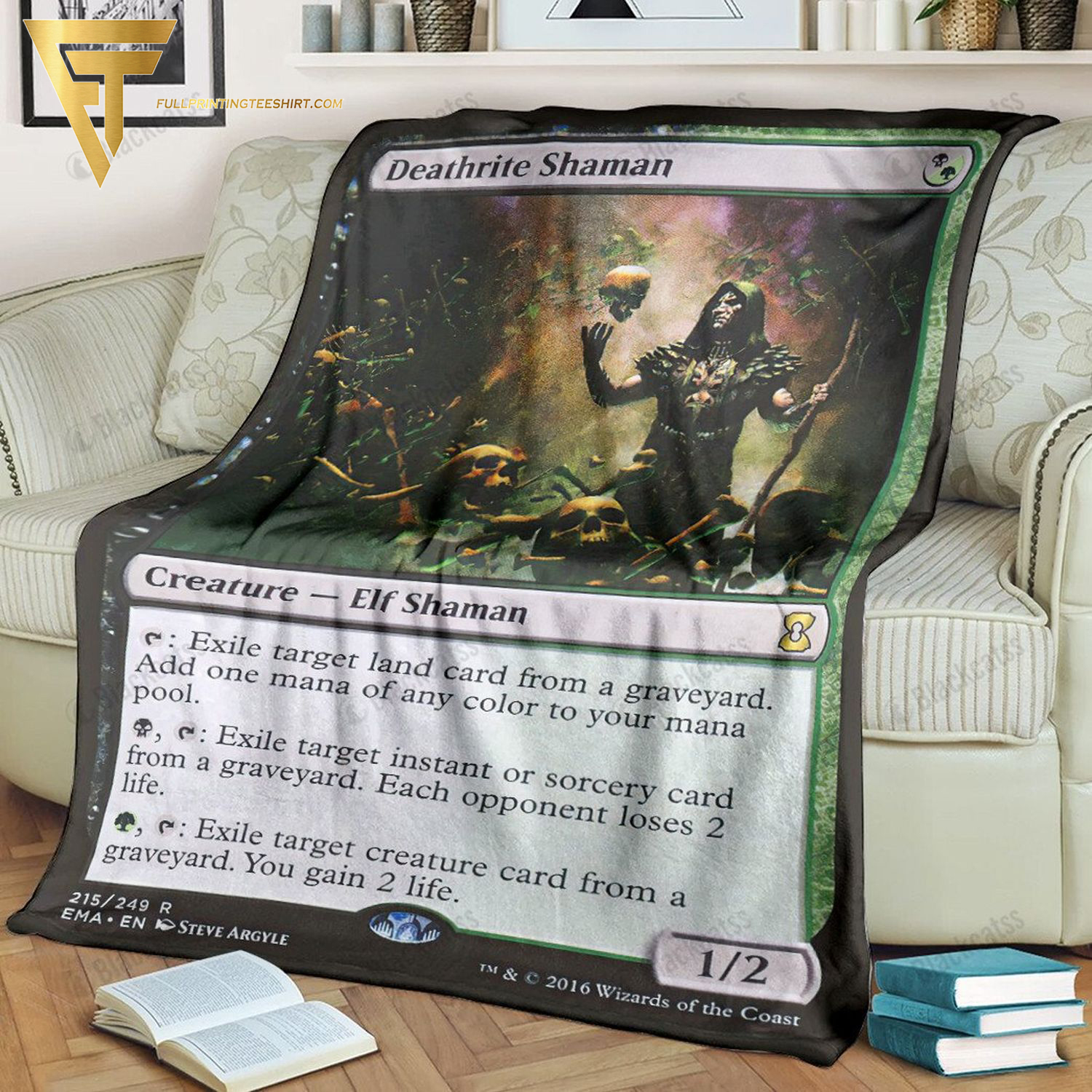 Game Magic The Gathering Deathrite Shaman All Over Print Blanket