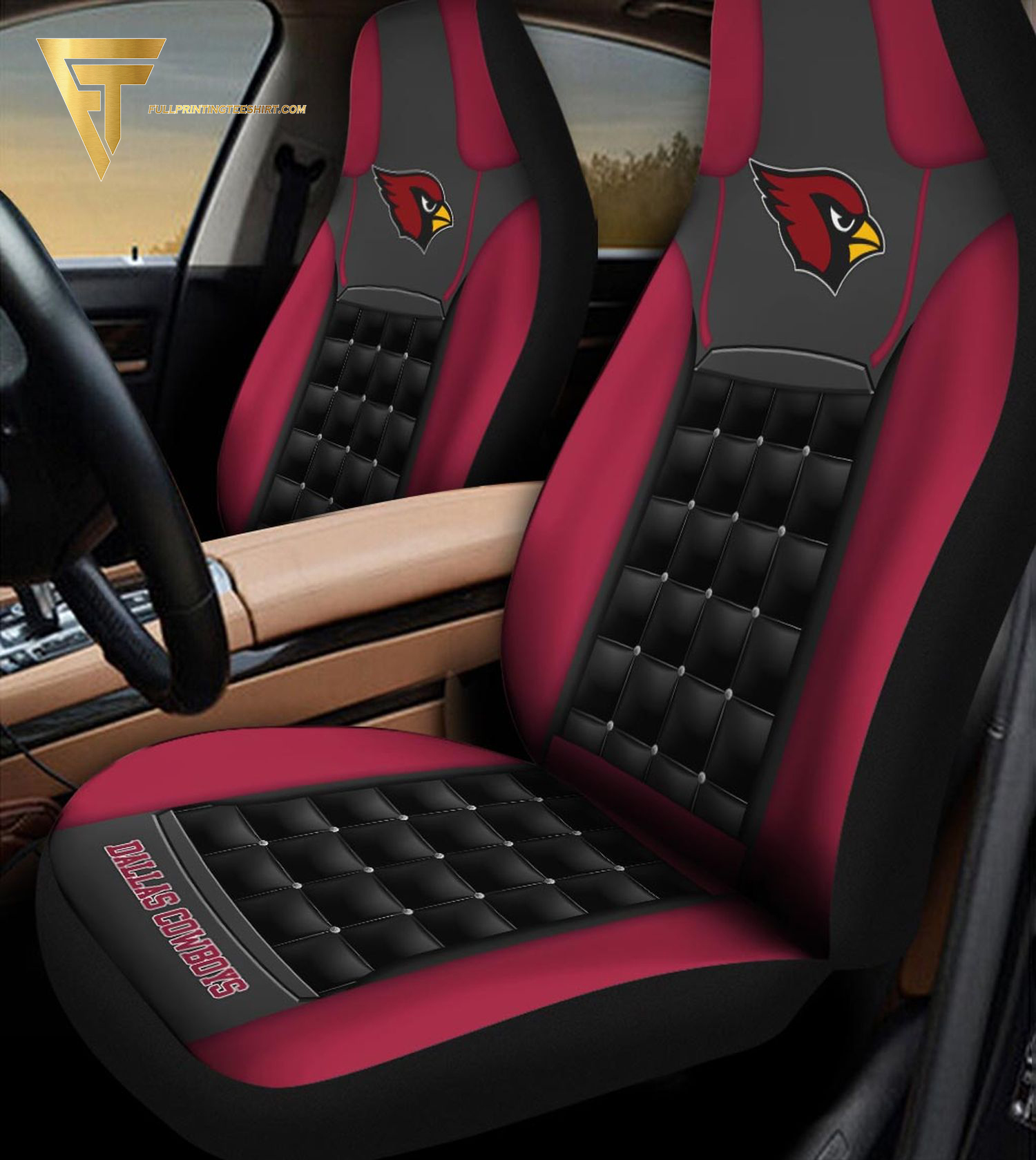 Arizona Cardinals Football Team Car Seat