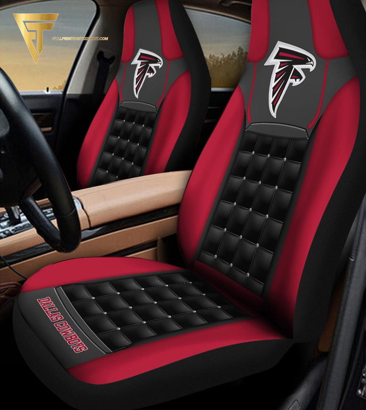 Atlanta Falcons Football Team Car Seat