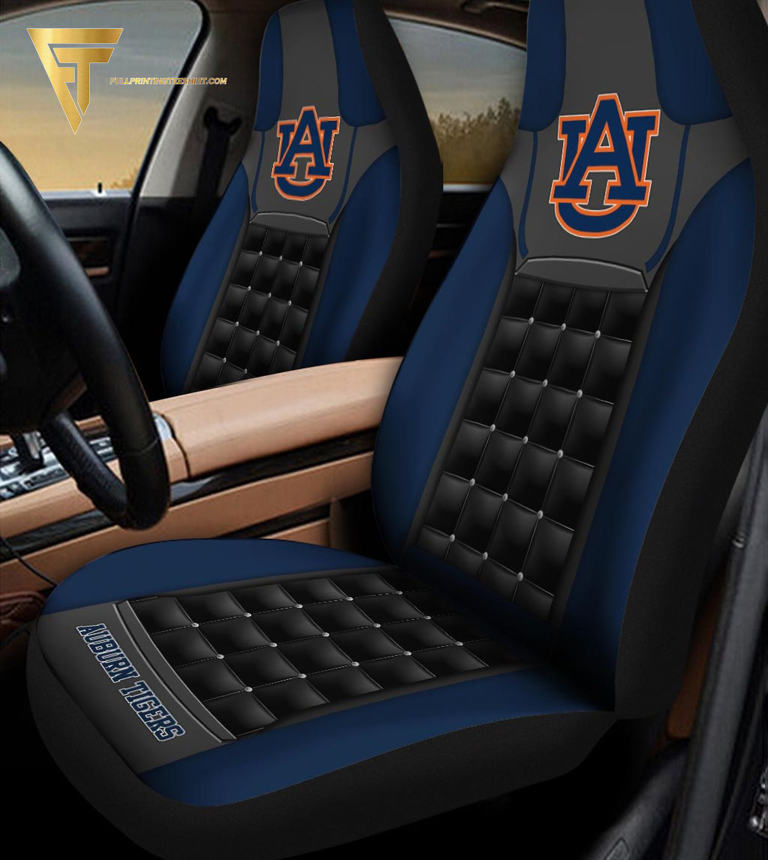 Auburn Tigers Football Team Car Seat