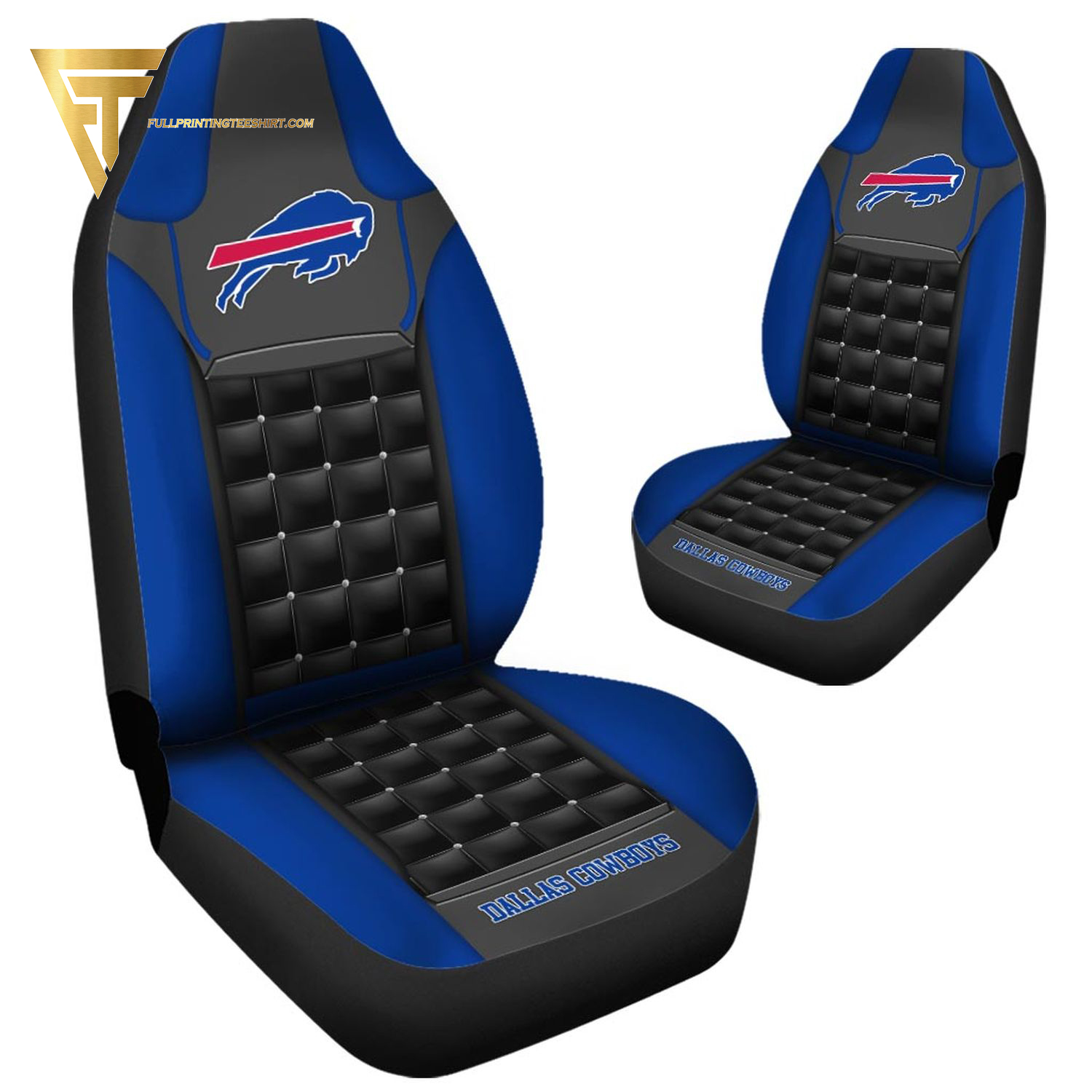 HOT NFL Buffalo Bills Gucci 3D Car Seat Cover - Express your