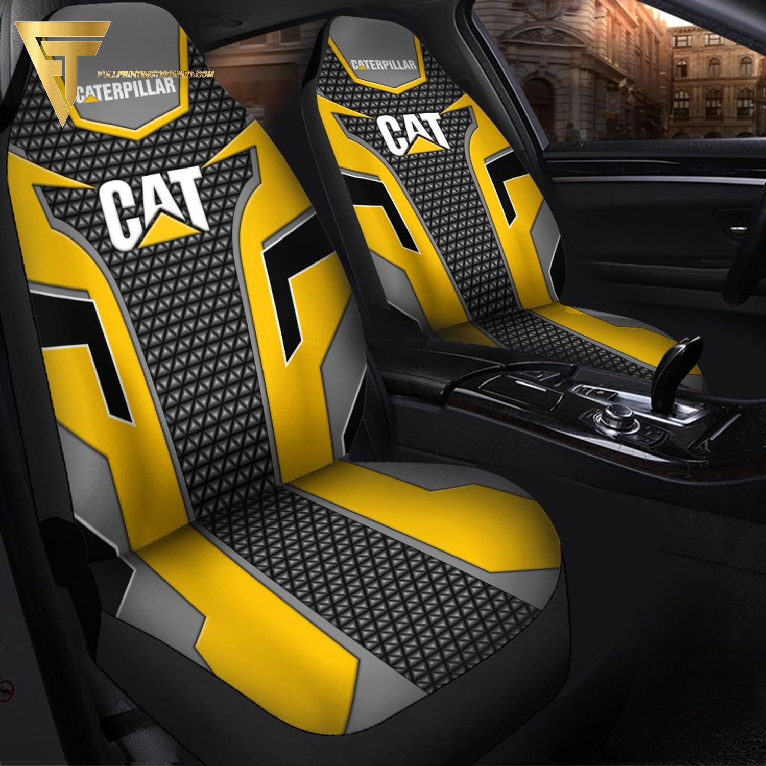 Caterpillar Company Symbol Car Seat